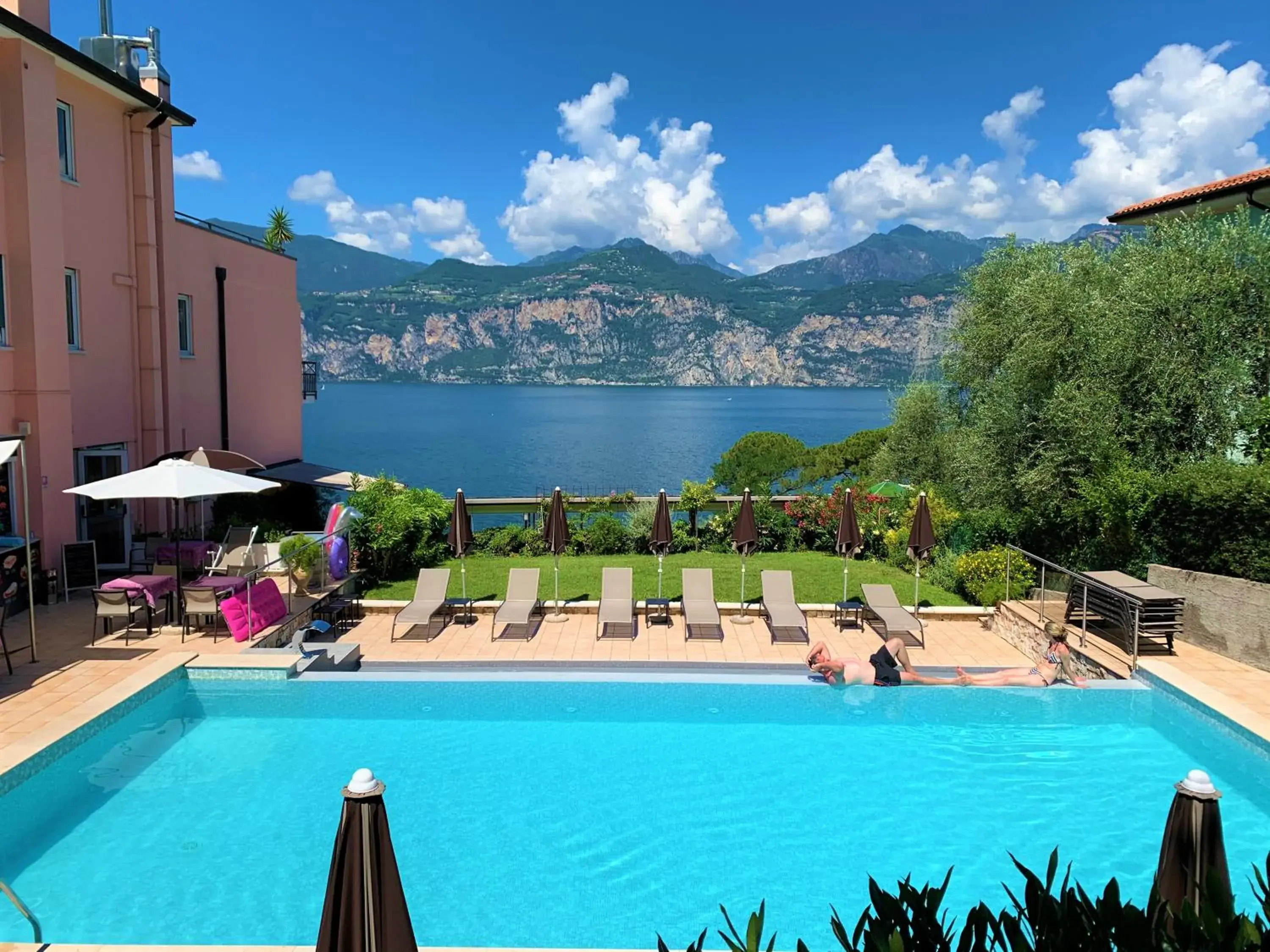 Pool view, Swimming Pool in Hotel Antonella