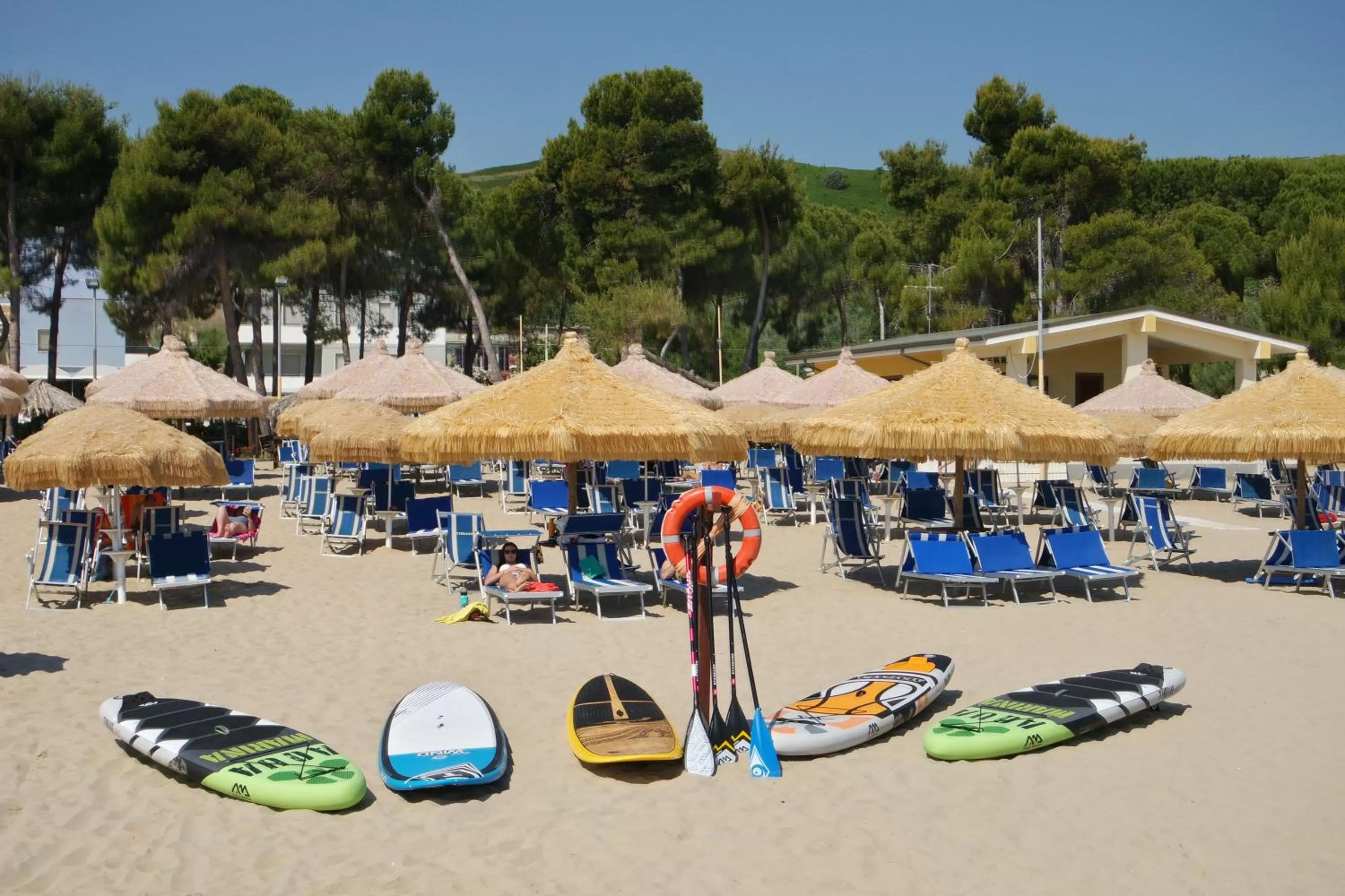 Beach in Hotel Cerrano
