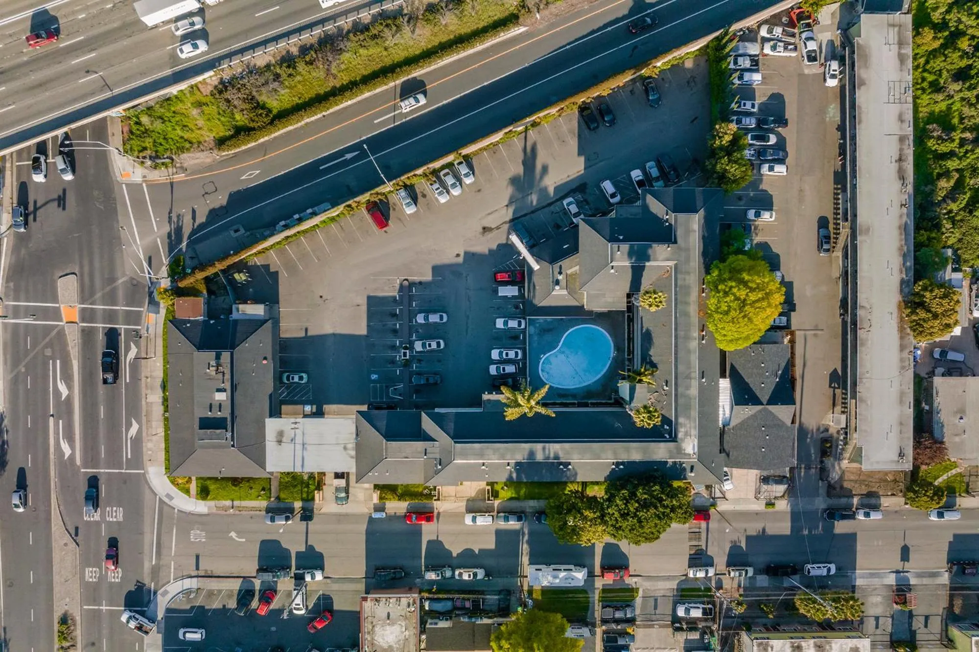 Property building in Heritage Inn Express Hayward