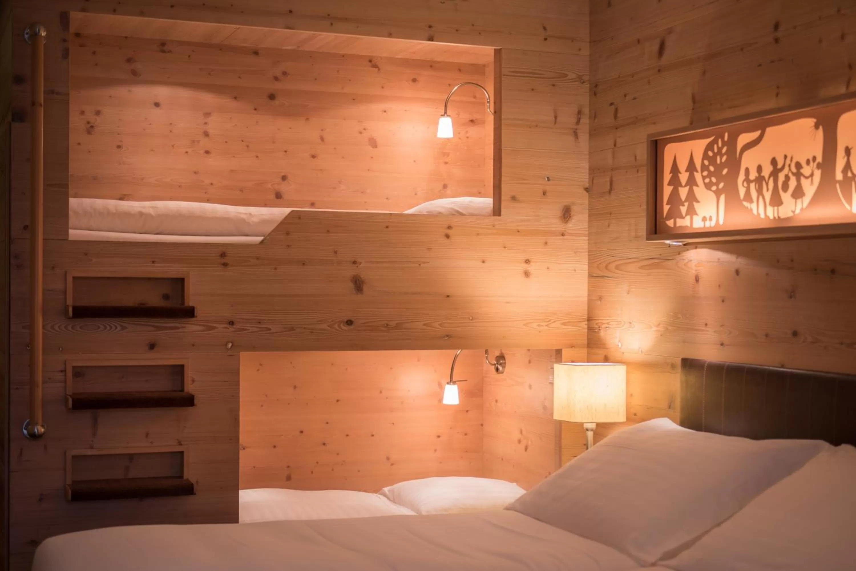 Family Room with Balcony in Hotel Interlaken