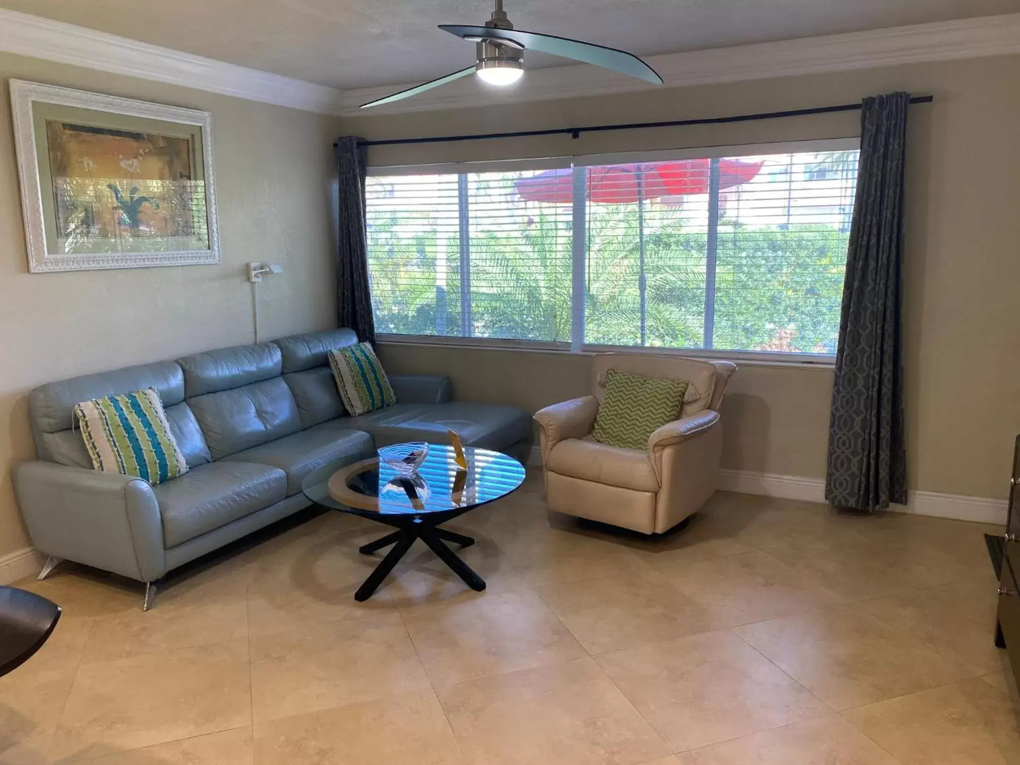 Seating Area in Atlantic Shores Vacation Villas