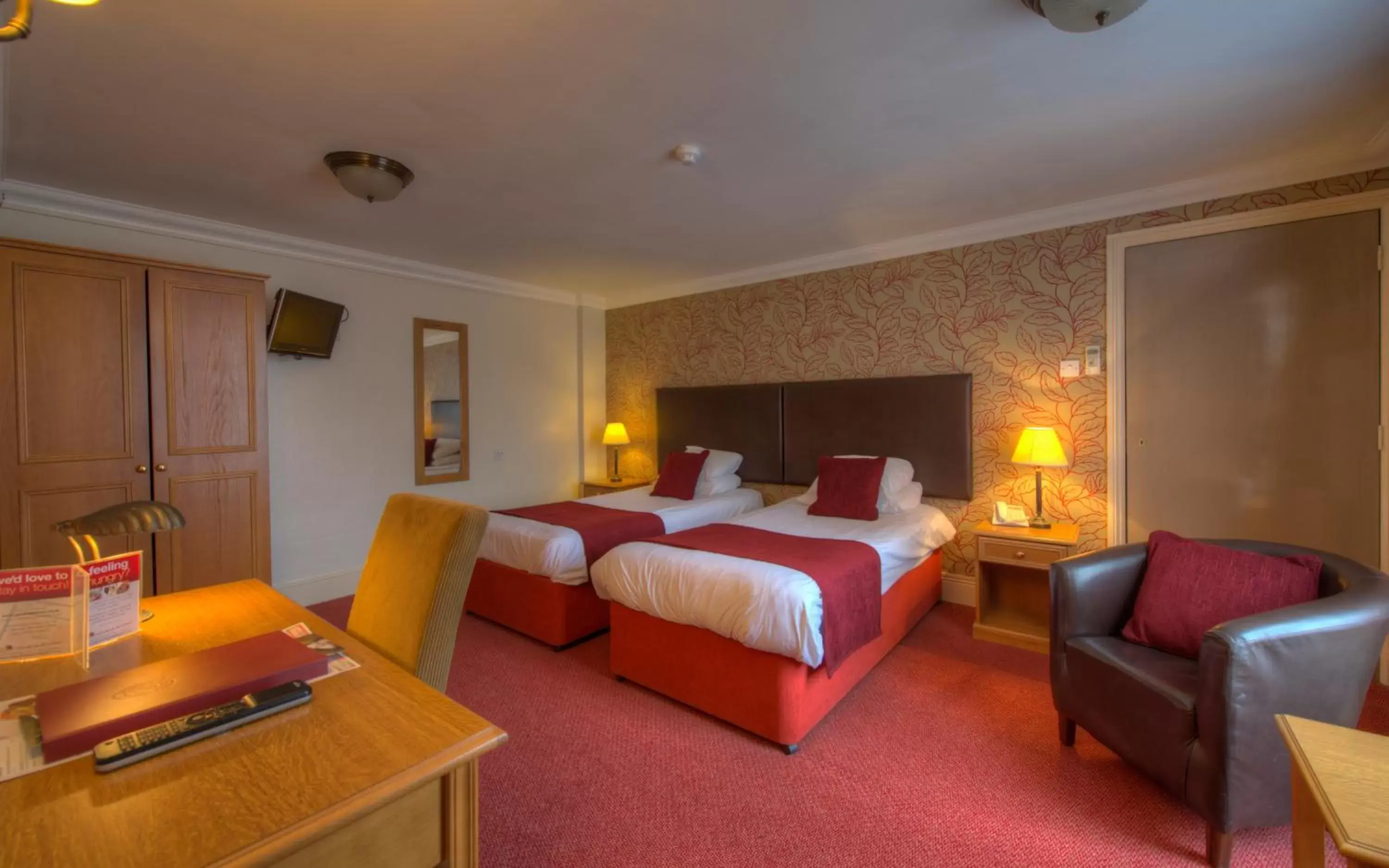 Bed in Wheatsheaf Hotel by Chef & Brewer Collection