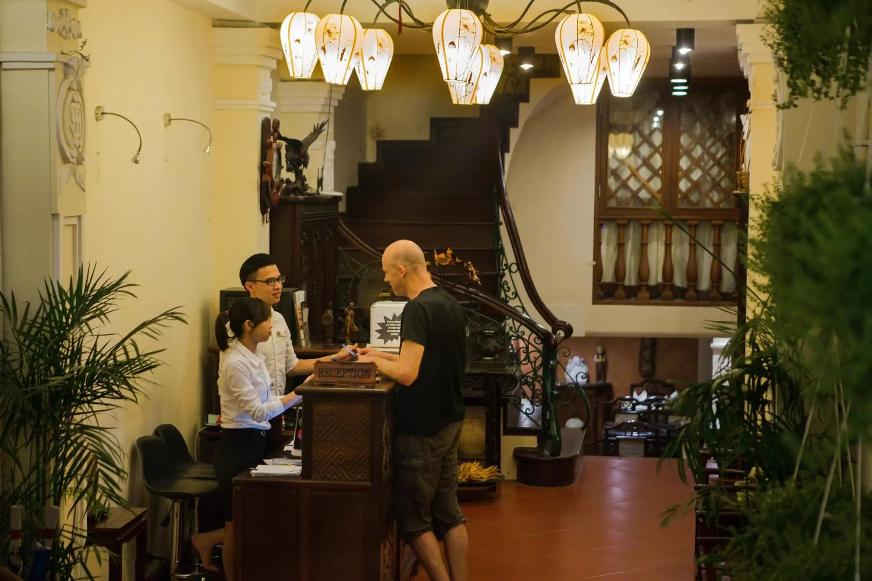 Lobby or reception in Classic Street Hotel Lobby or reception in Classic Street Hotel