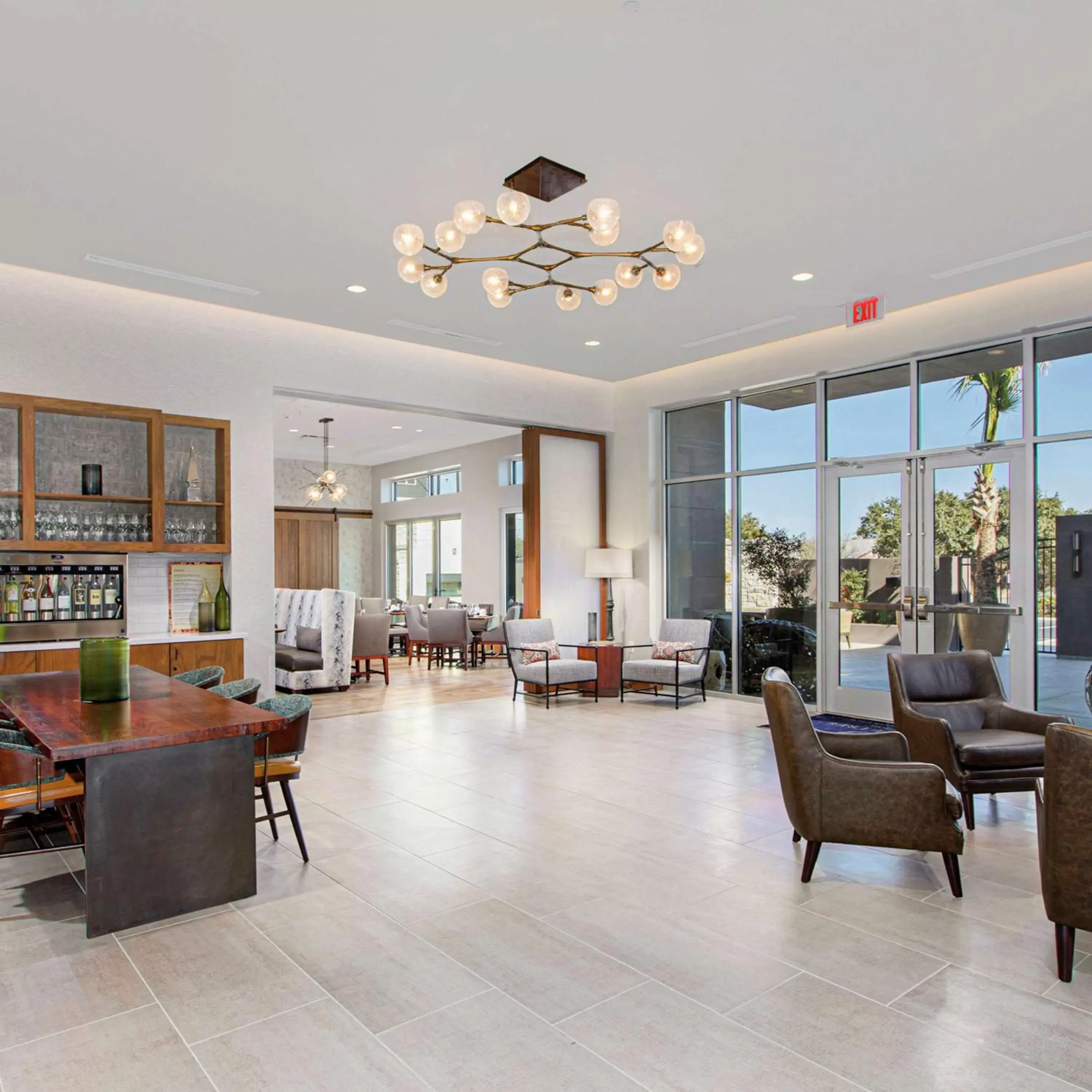 Lobby or reception, Lobby/Reception in DoubleTree by Hilton San Antonio Northwest - La Cantera