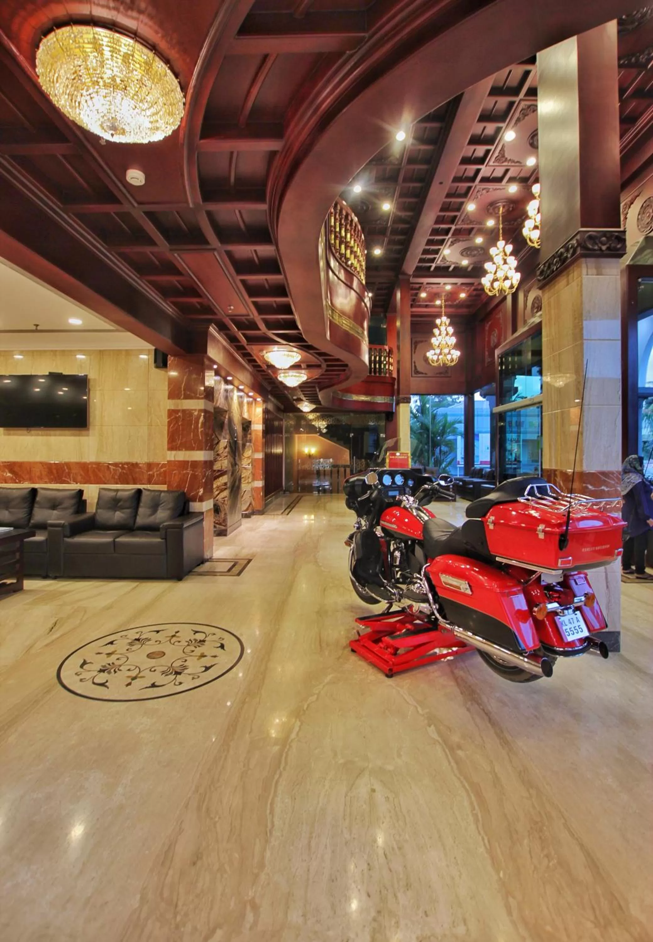 Lobby or reception in Seashore Residency