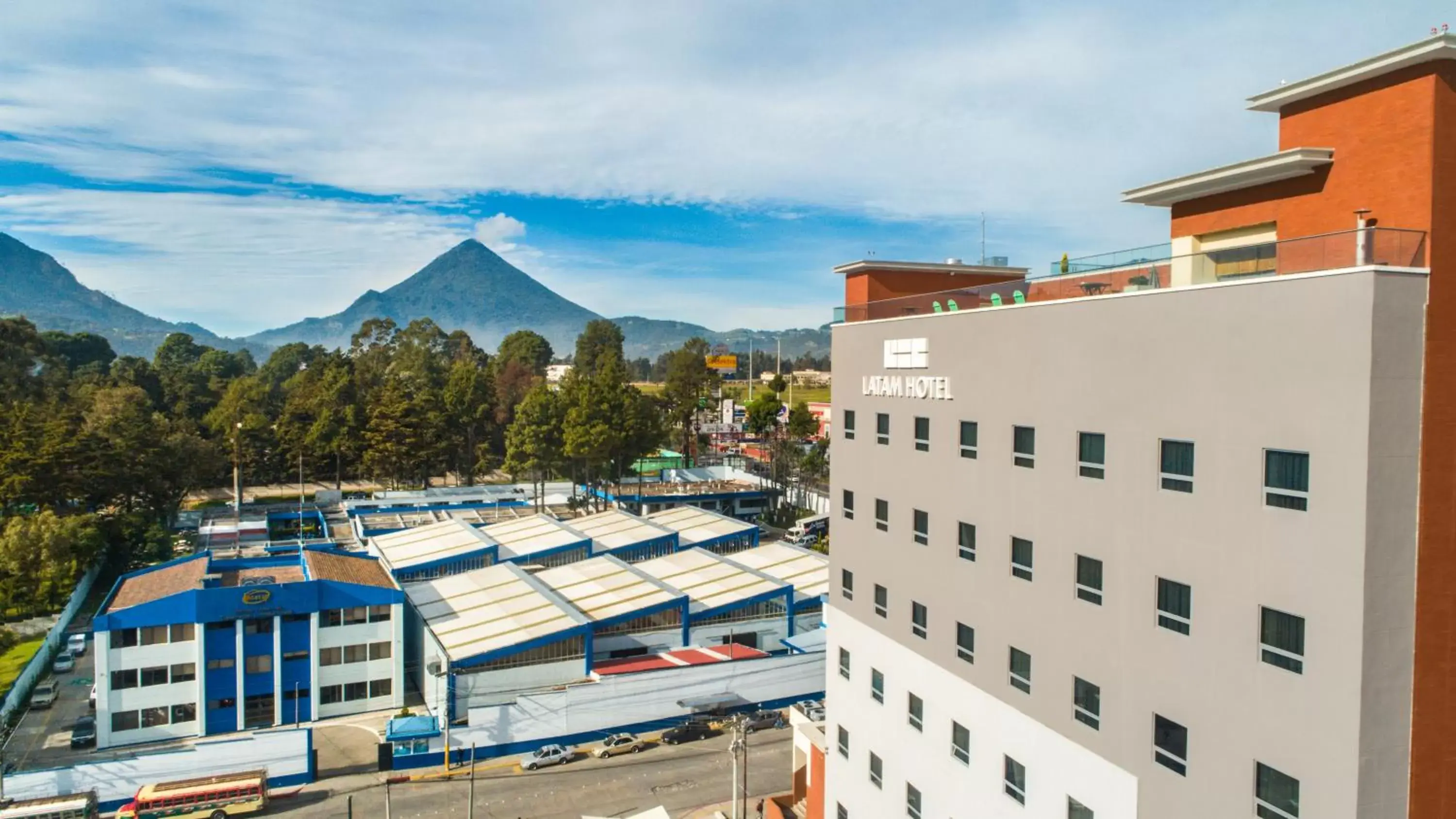Mountain view in LATAM HOTEL Plaza Pradera Quetzaltenango