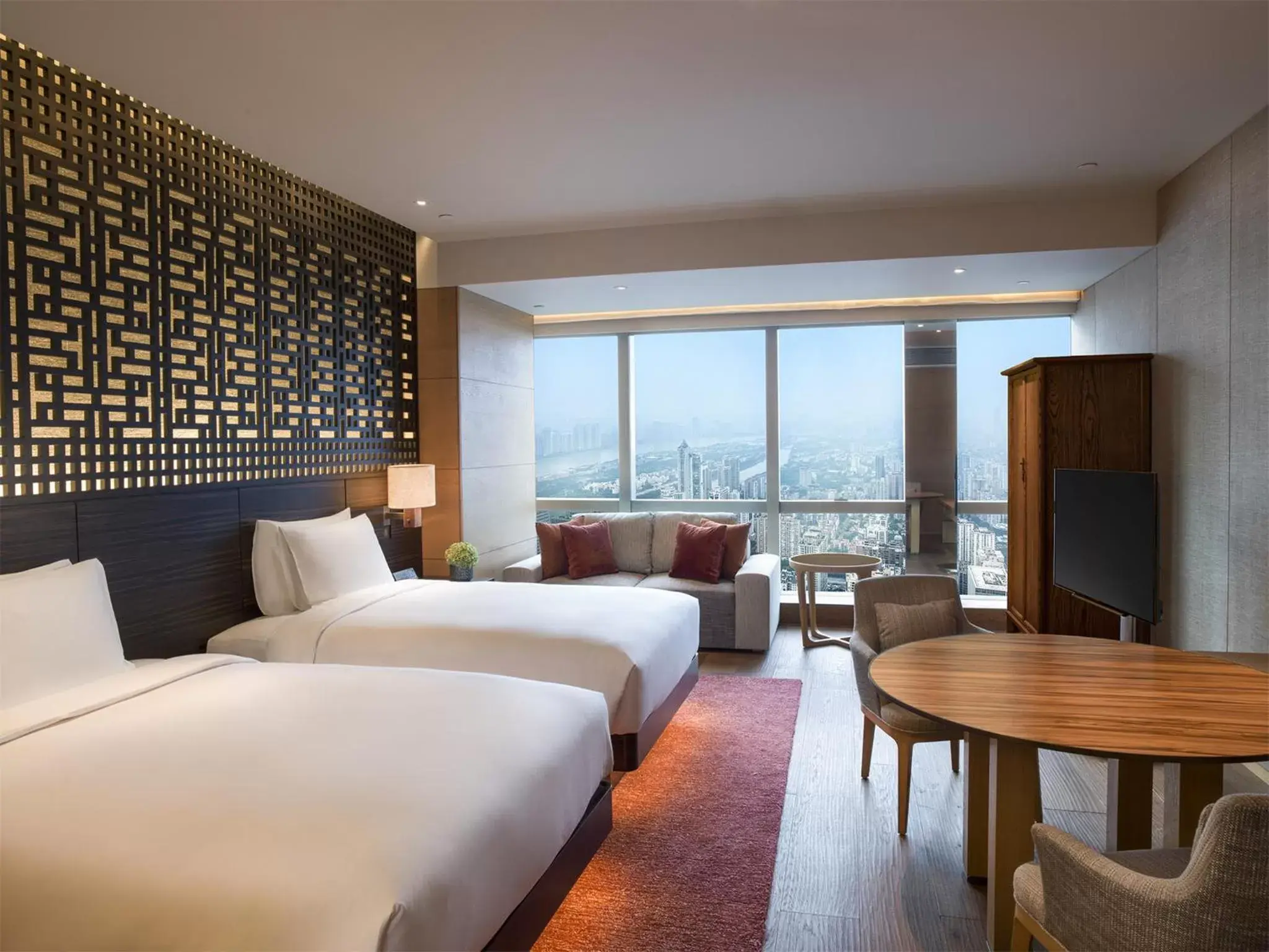 Photo of the whole room in Park Hyatt Guangzhou - Free Shuttle Bus To Canton Fair Complex During Canton Fair Period