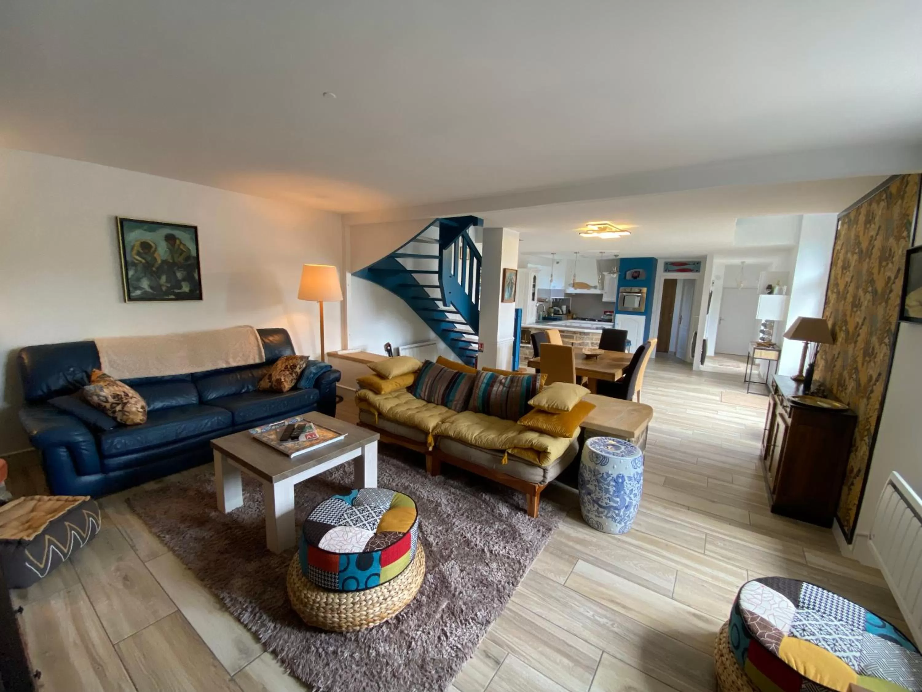 Living room, Seating Area in La Maison Keribin