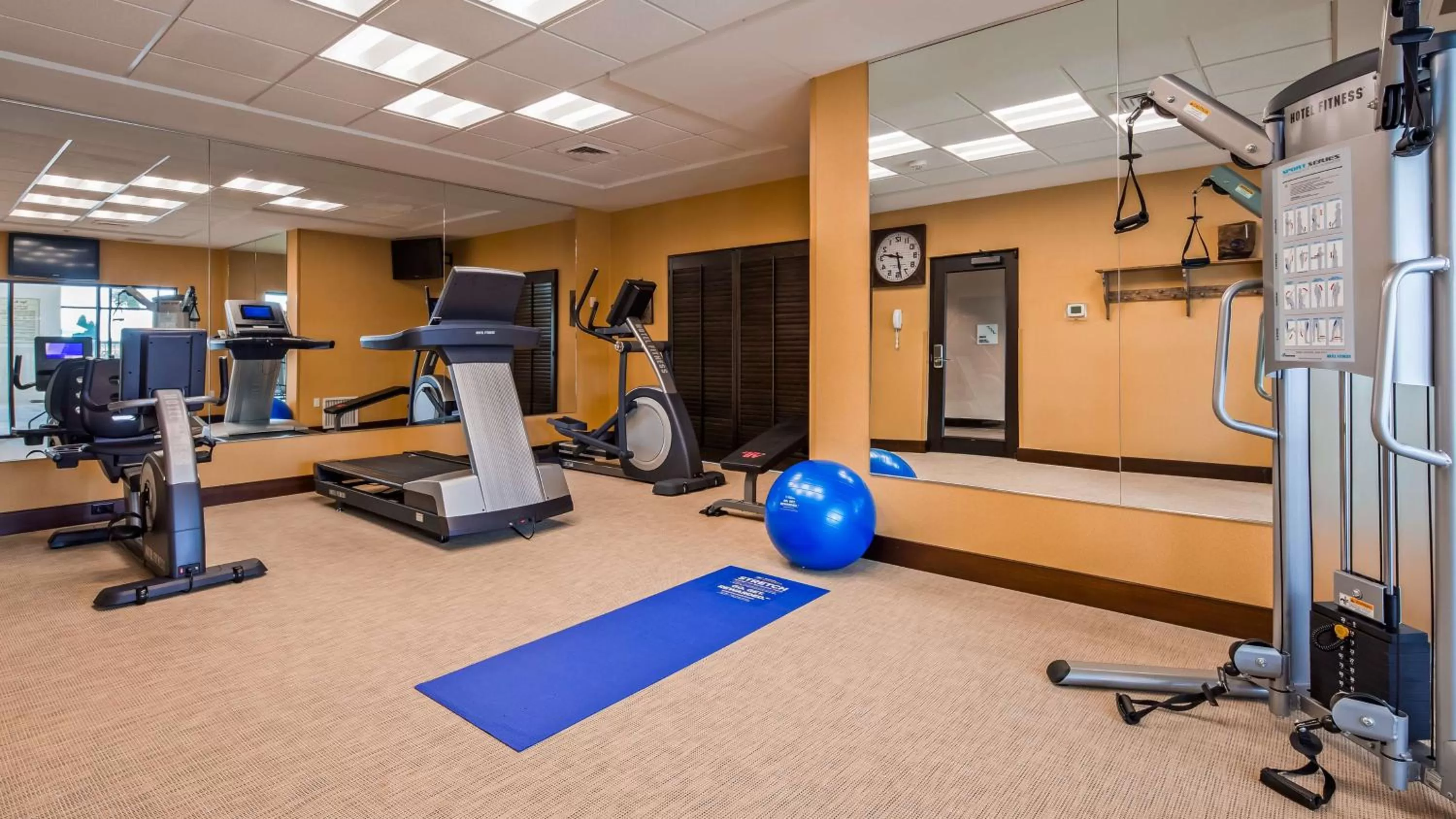 Fitness centre/facilities in Best Western Plus Dayton
