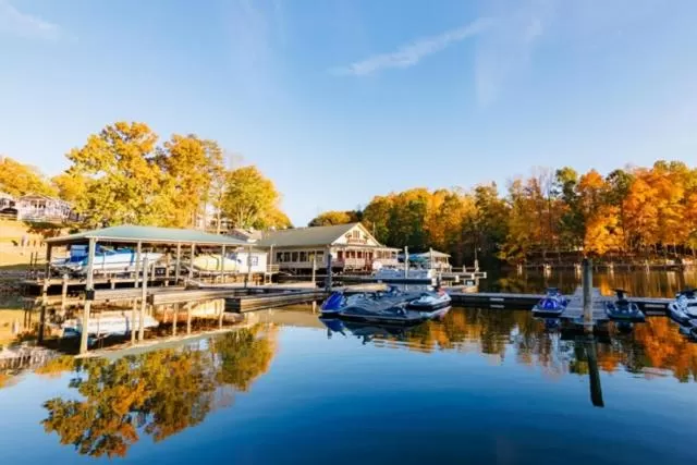 Lake view in Halesford Harbour Resort - Smith Mountain Lake