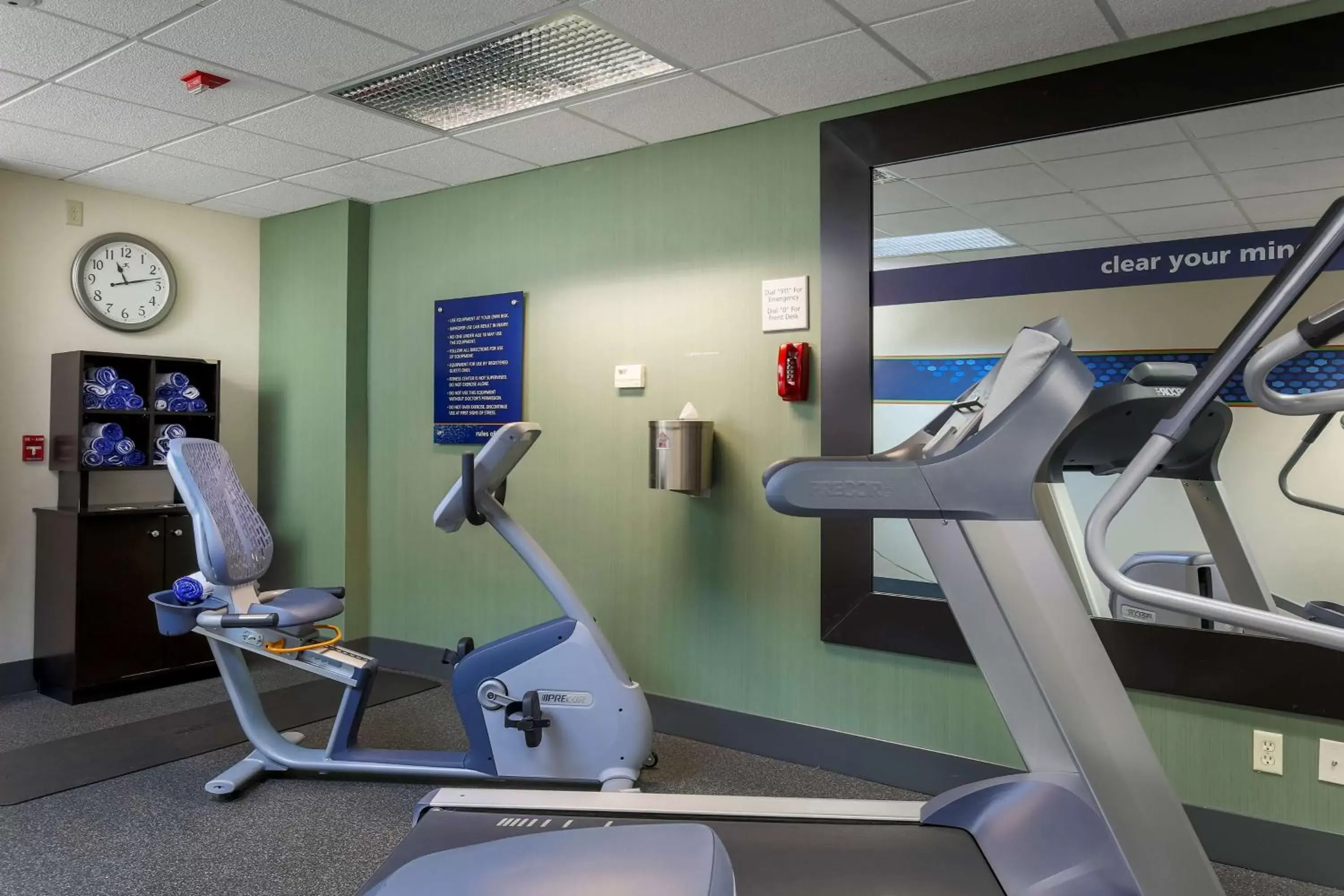 Fitness centre/facilities, Fitness Center/Facilities in Hampton Inn Dayton/Fairborn