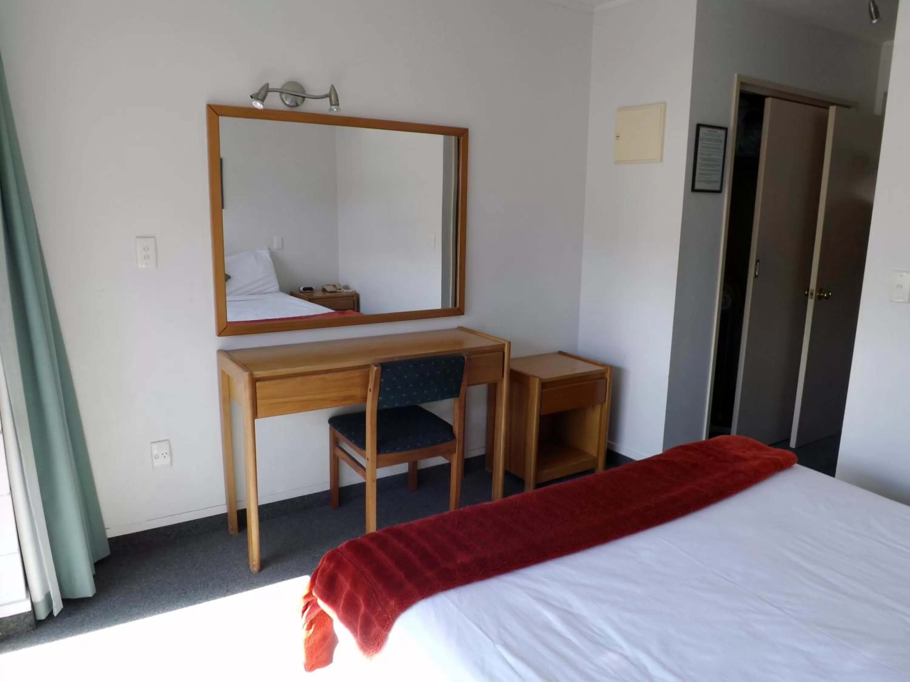 Bed in Karaka Tree Motel