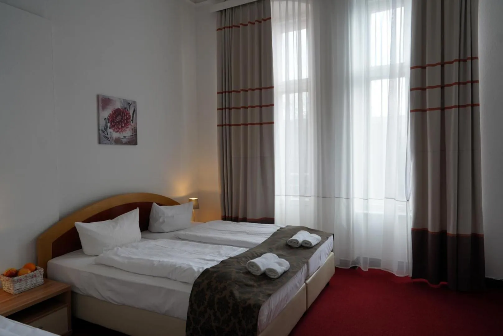 Photo of the whole room, Bed in City Pension Berlin