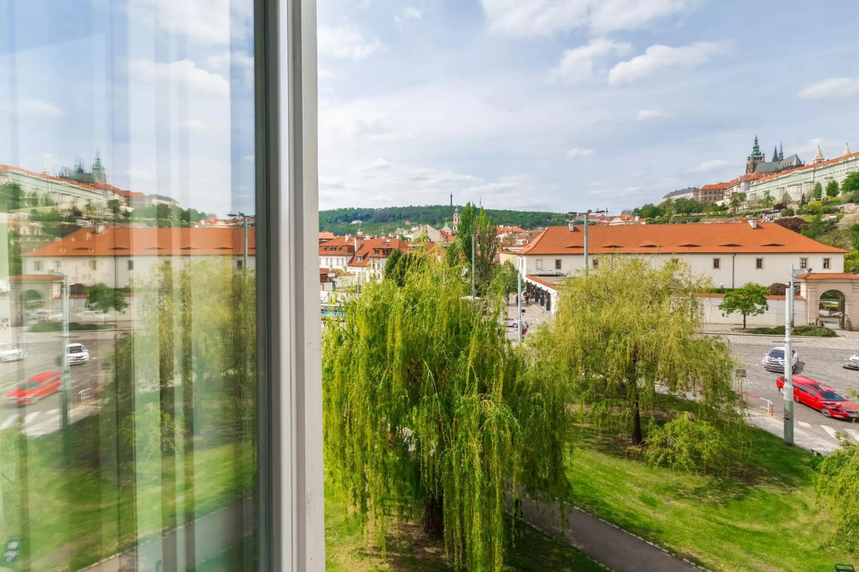 City view in Hotel Klarinn Prague Castle