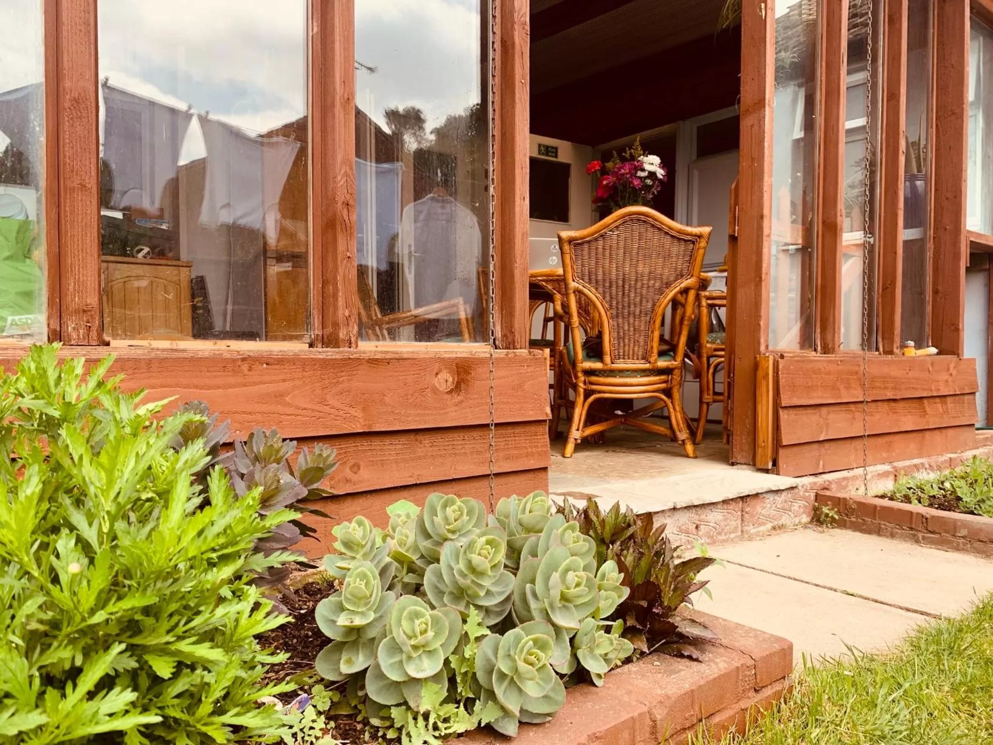 Patio in Hikers & Bikers Refuge