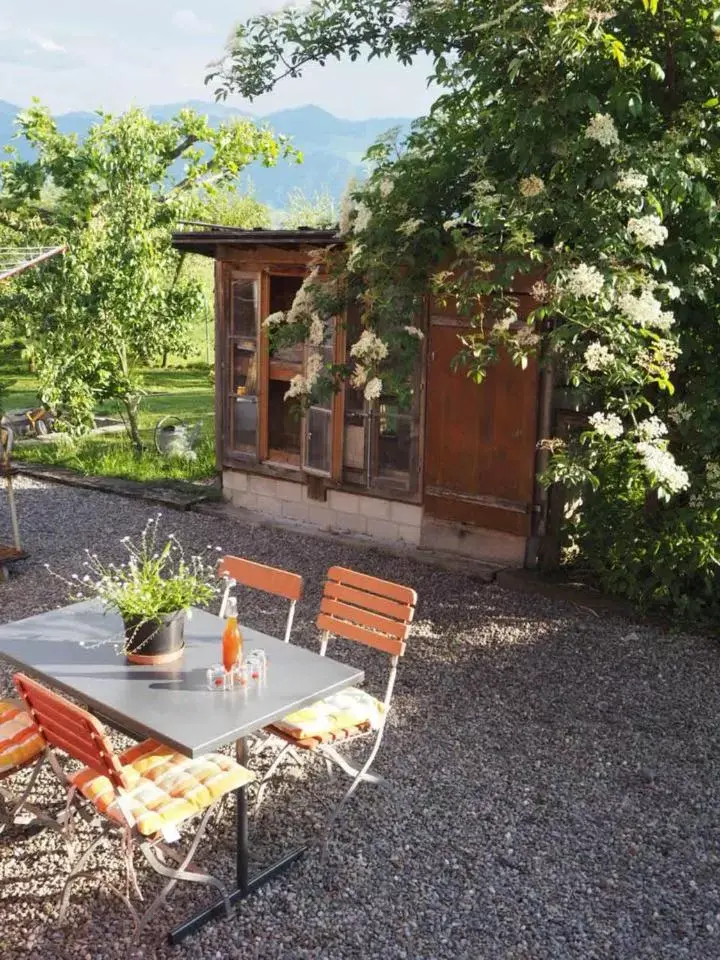 Balcony/Terrace in BnB Entensee