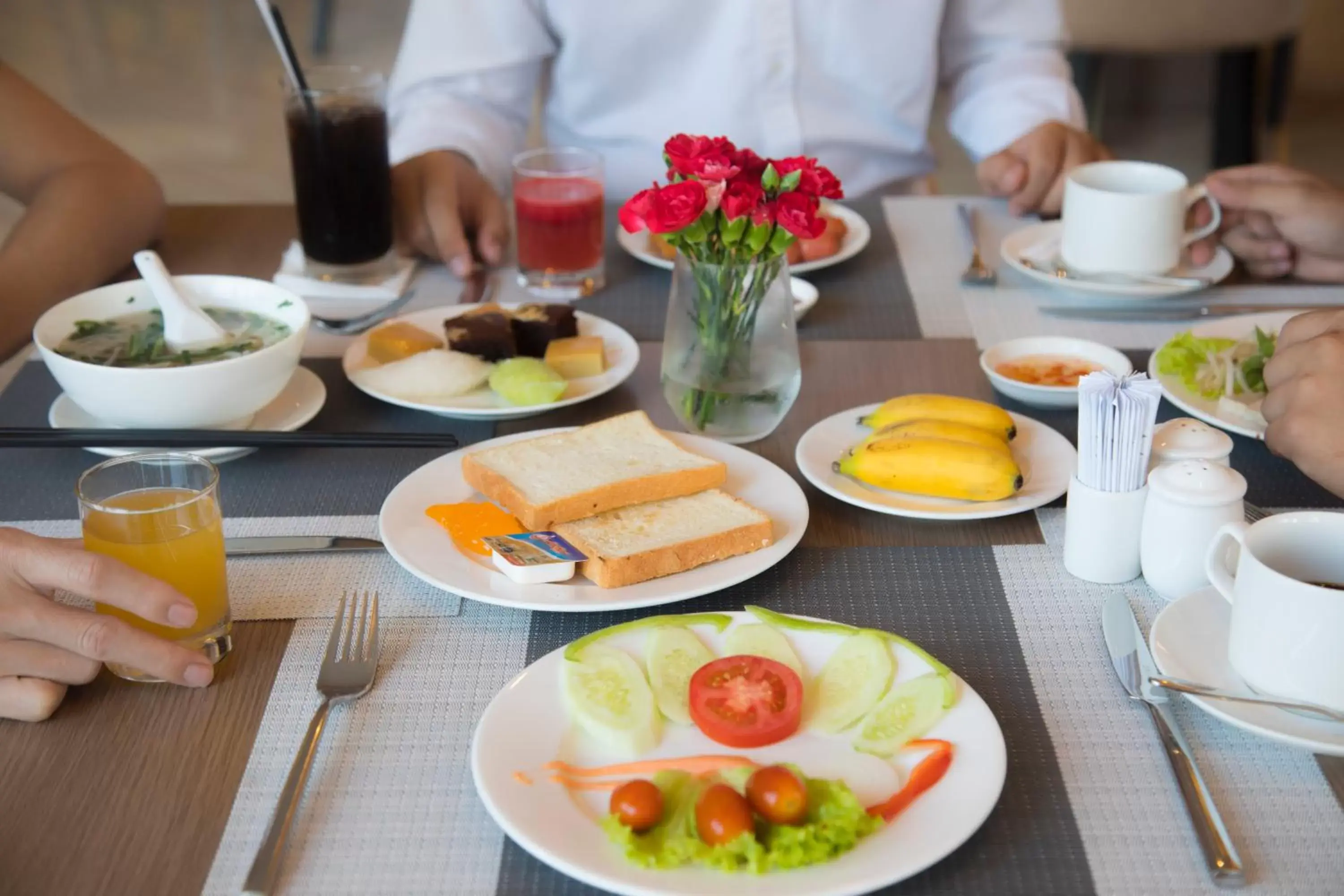 Breakfast in Muong Thanh Luxury Ca Mau Hotel