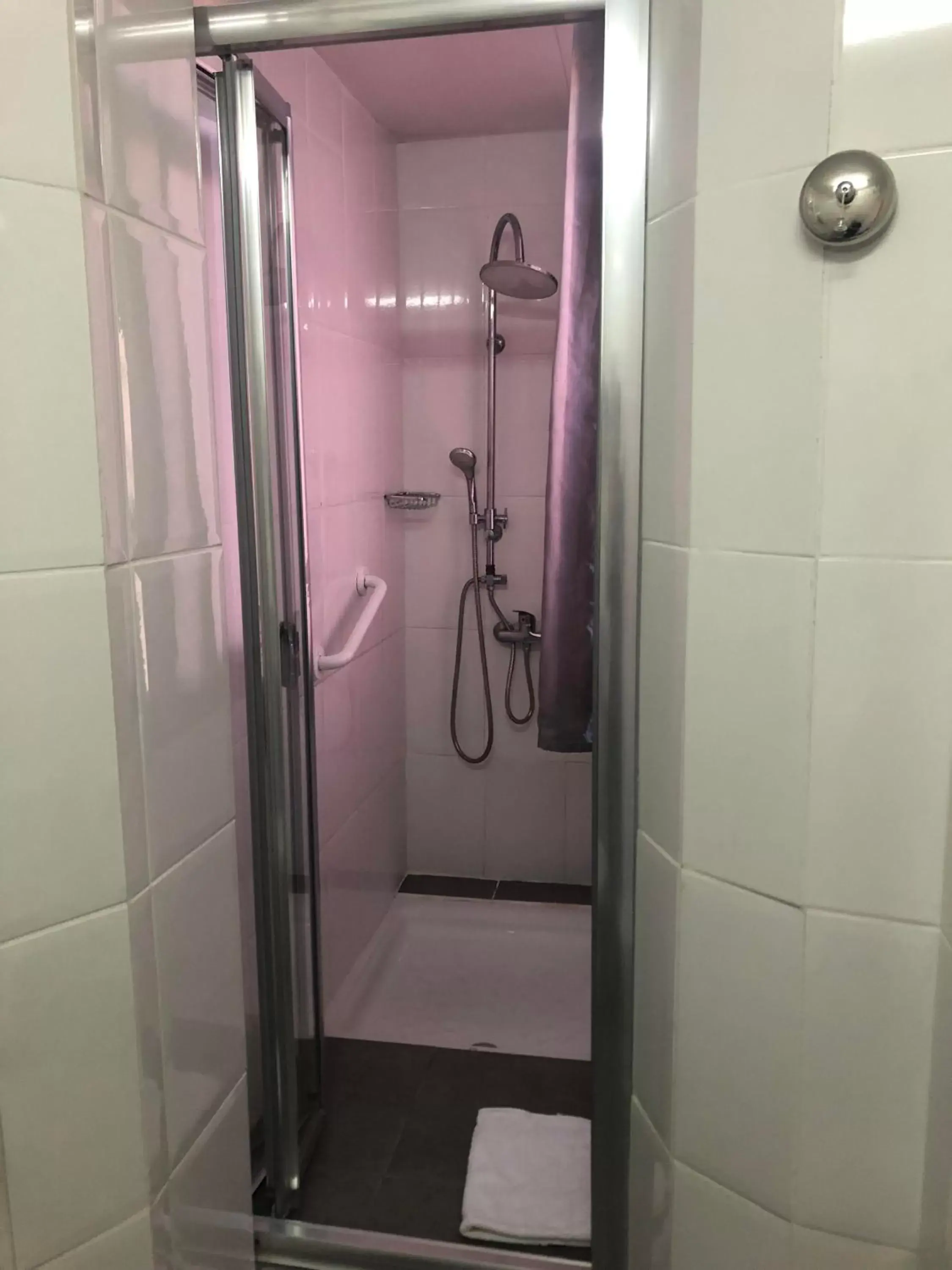 Shower, Bathroom in Hotel Palermo