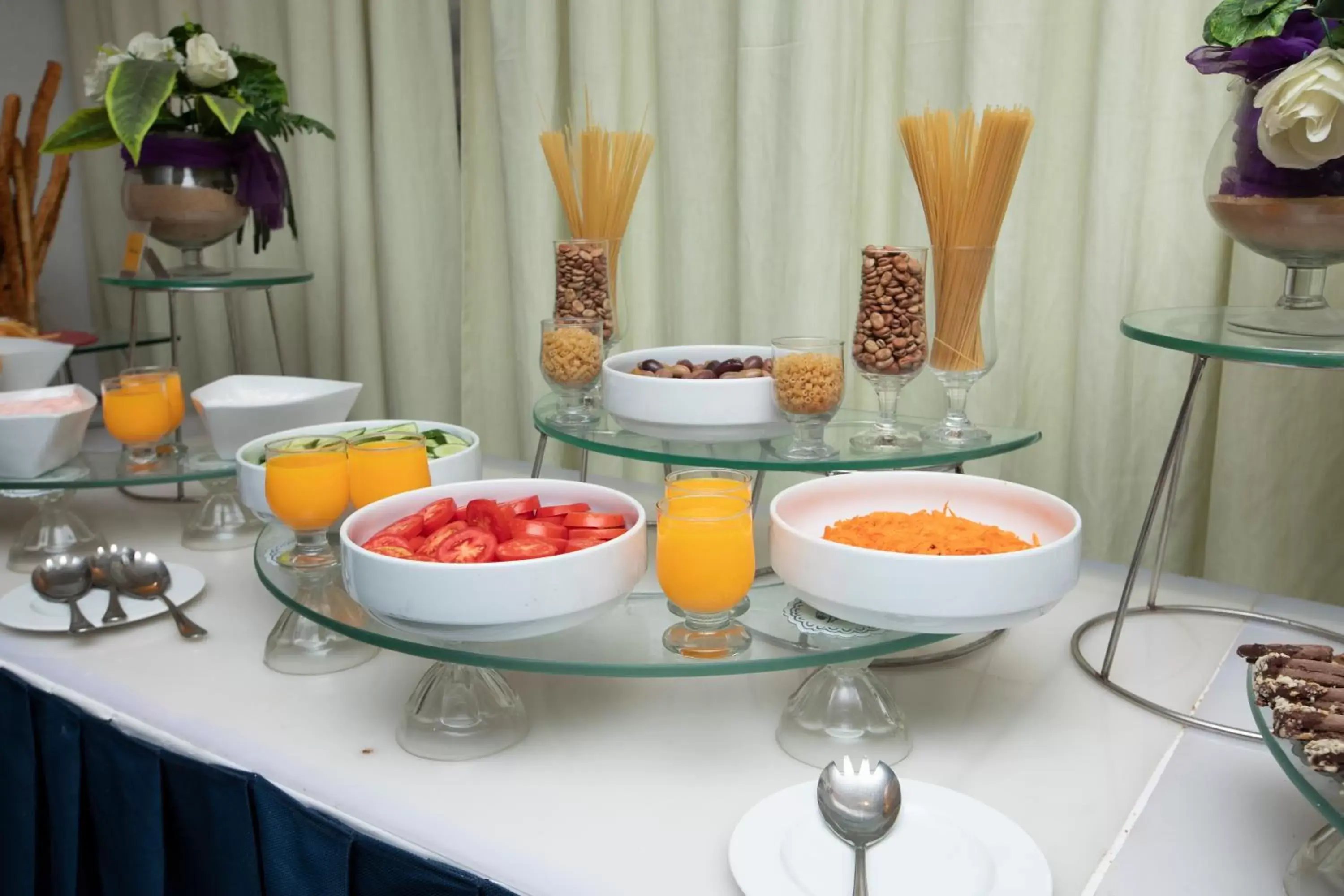 Buffet breakfast in AIFU Hotel El Montazah Alexandria