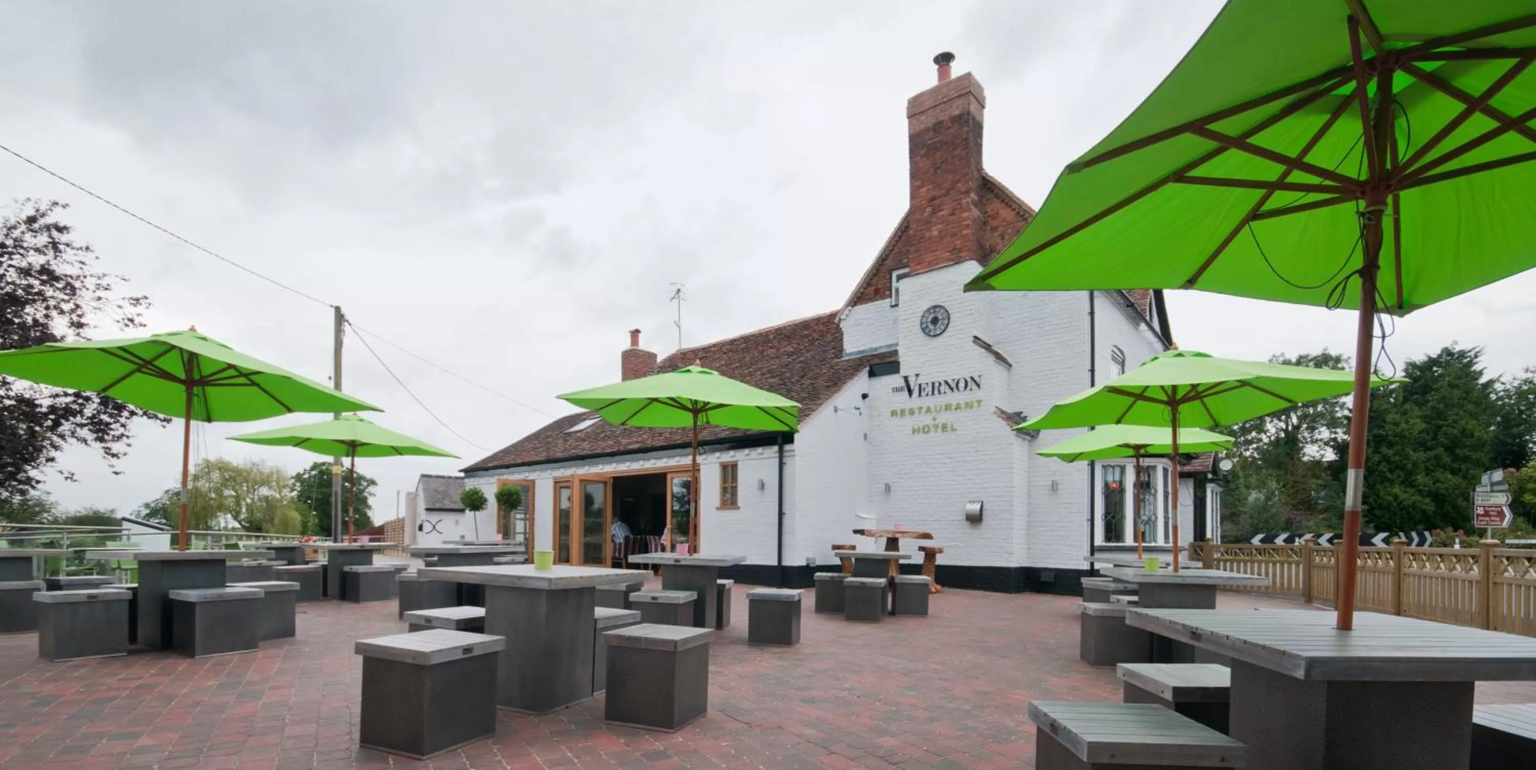 Patio, Property Building in The Vernon