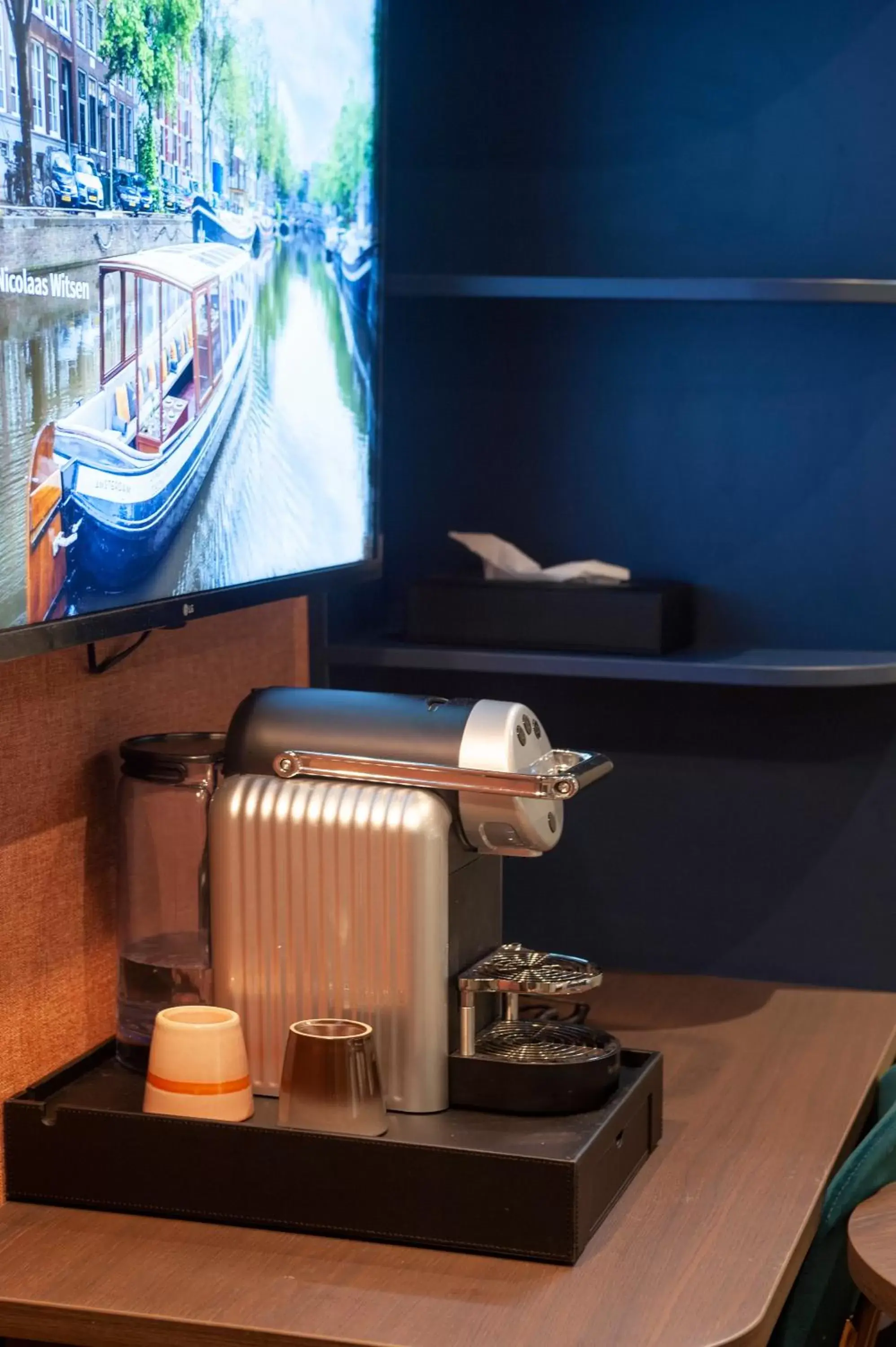 Coffee/tea facilities in Hotel Nicolaas Witsen