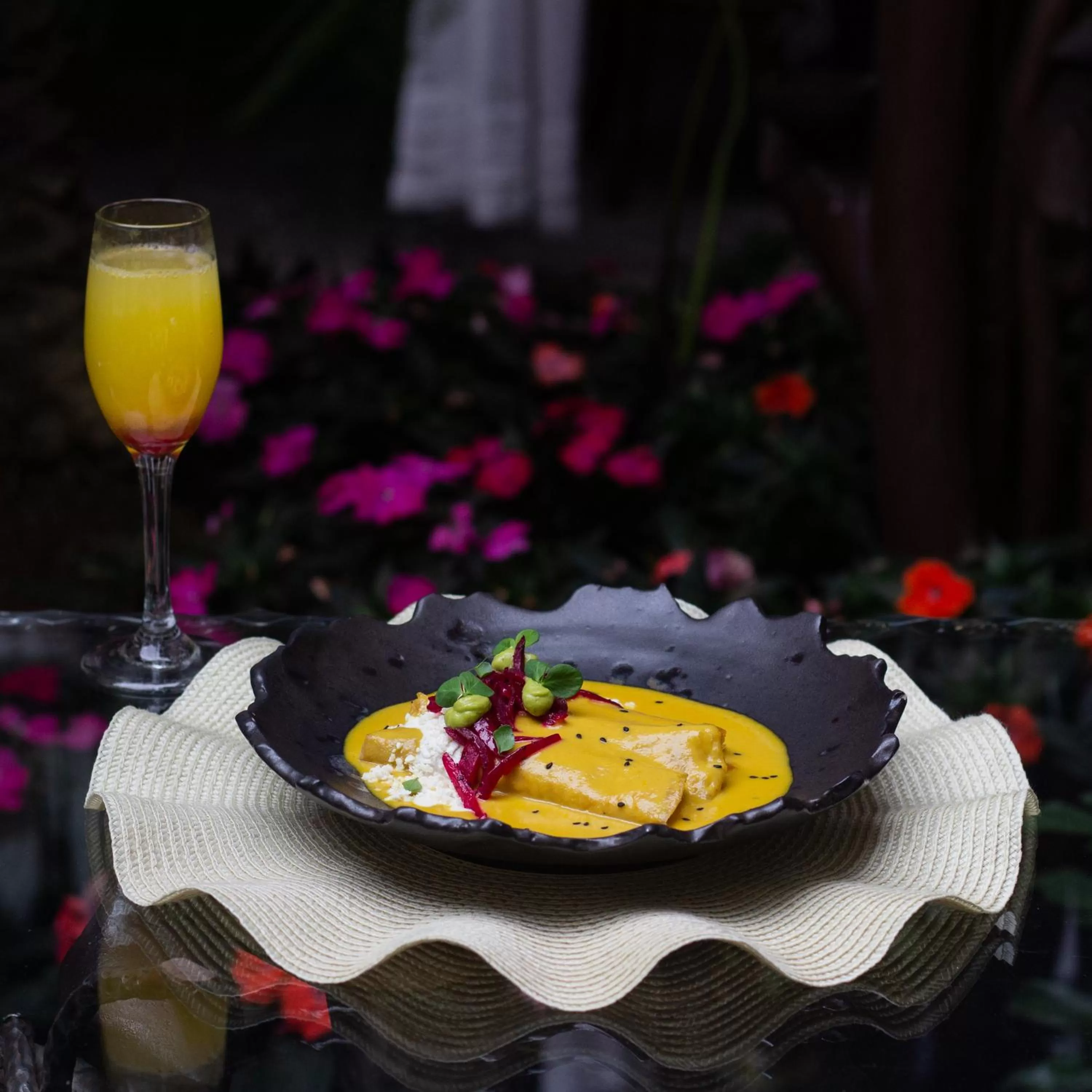 Food and drinks in Hotel De La Soledad