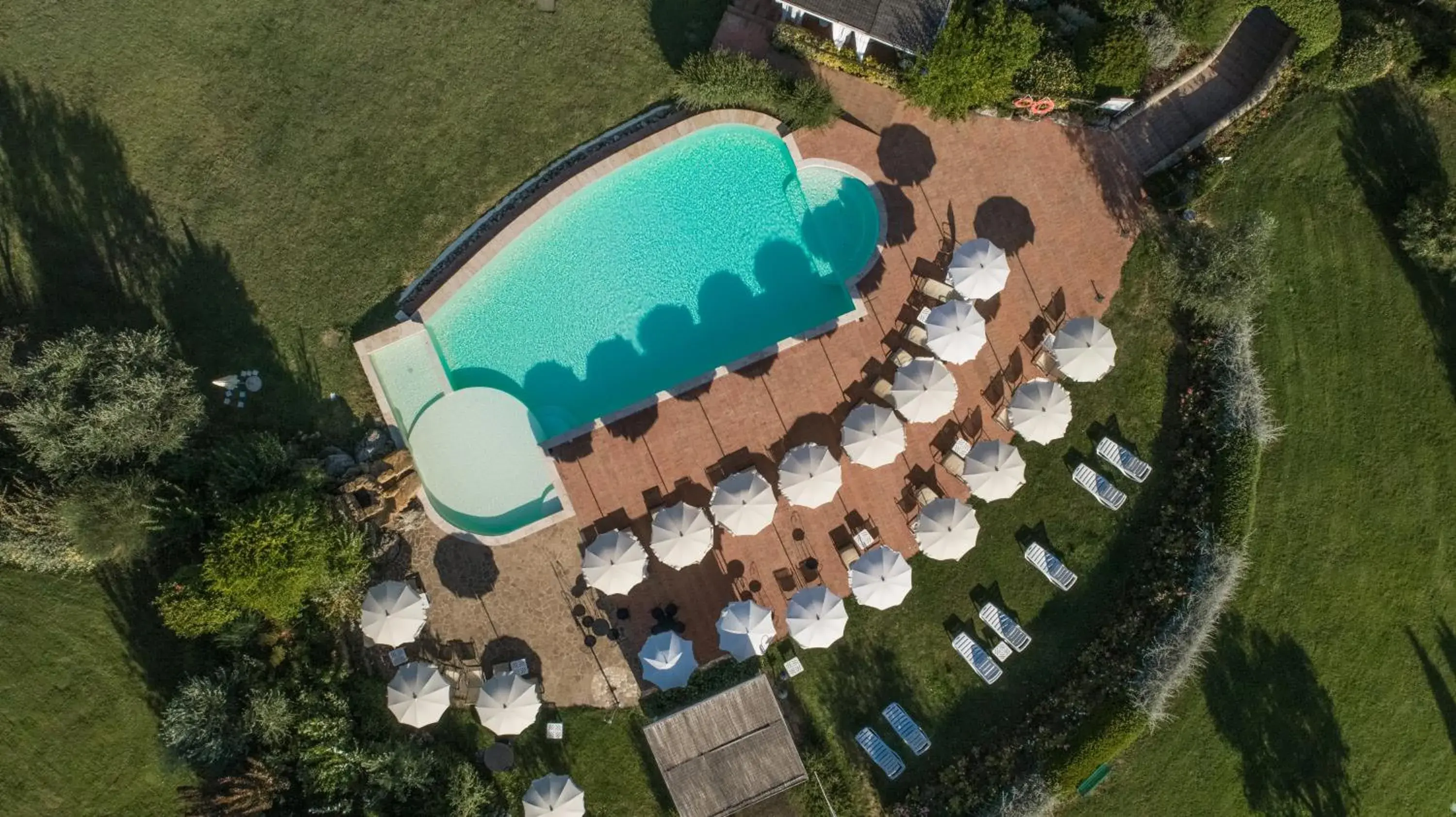 Garden, Pool View in Hotel Borgo Di Cortefreda