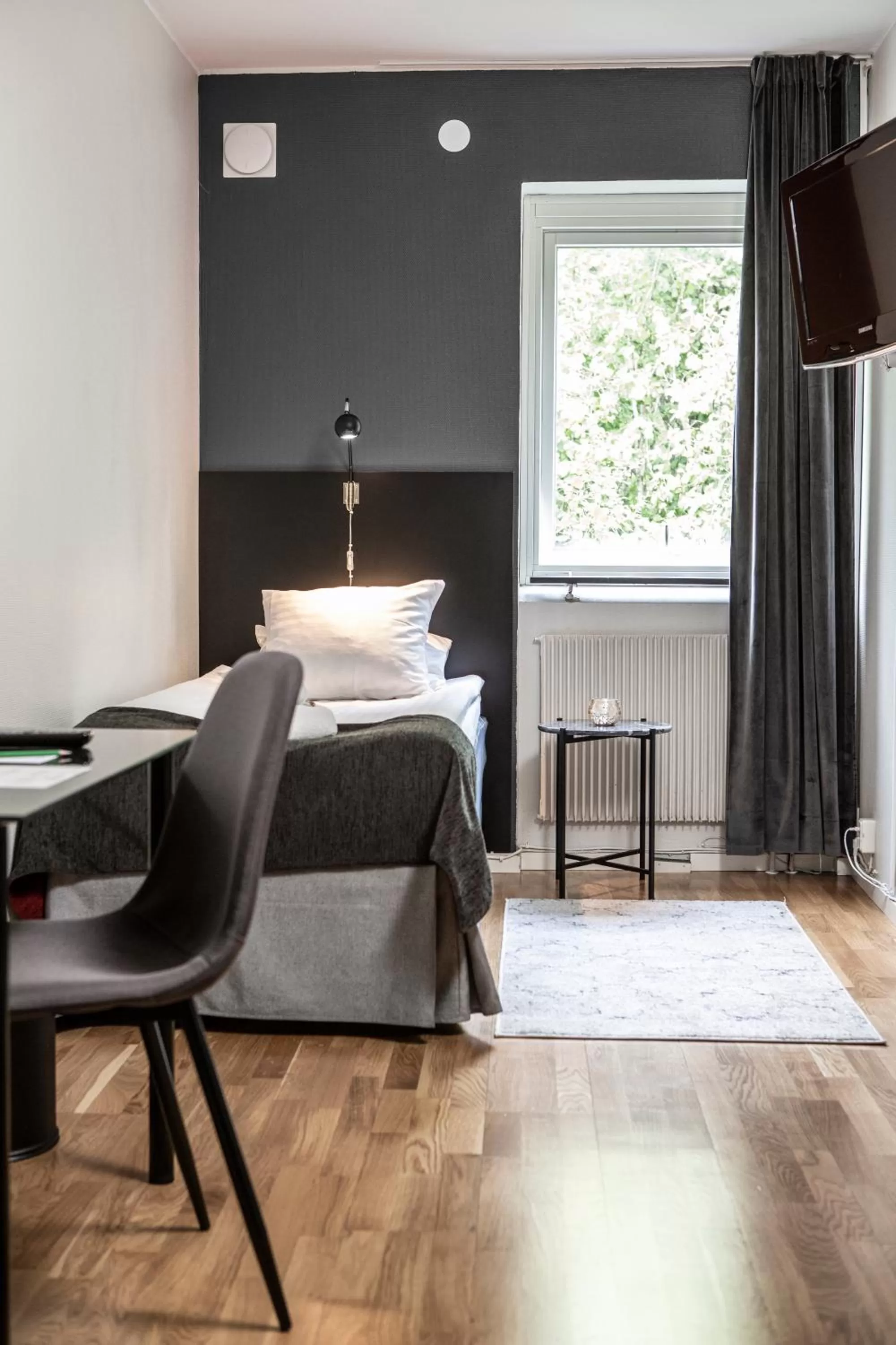 Bedroom, Bed in Hotell Solhem Park