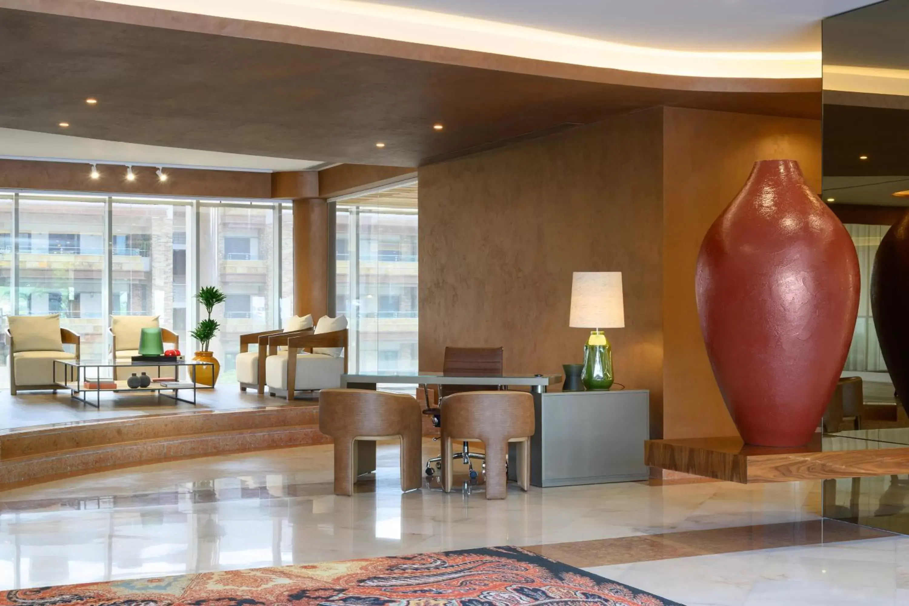 Lobby or reception in Hotel Coimbra Aeminium, Affiliated by Meliá