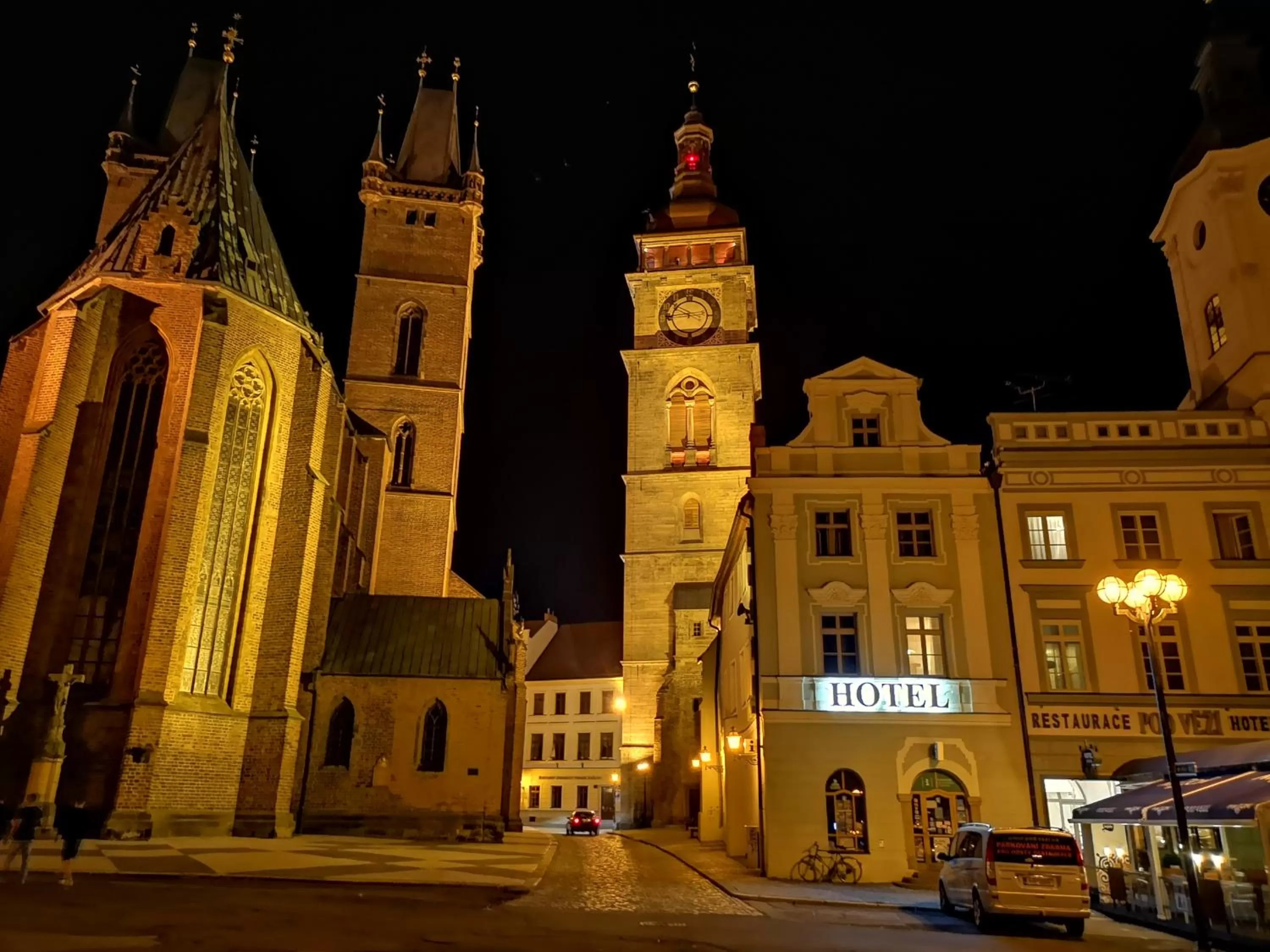 Property building in Hotel Vacek Pod Věží