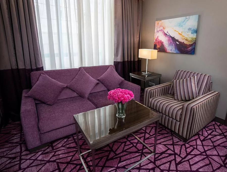Living room, Seating Area in Aquila Hotel Jeddah Al Hamra