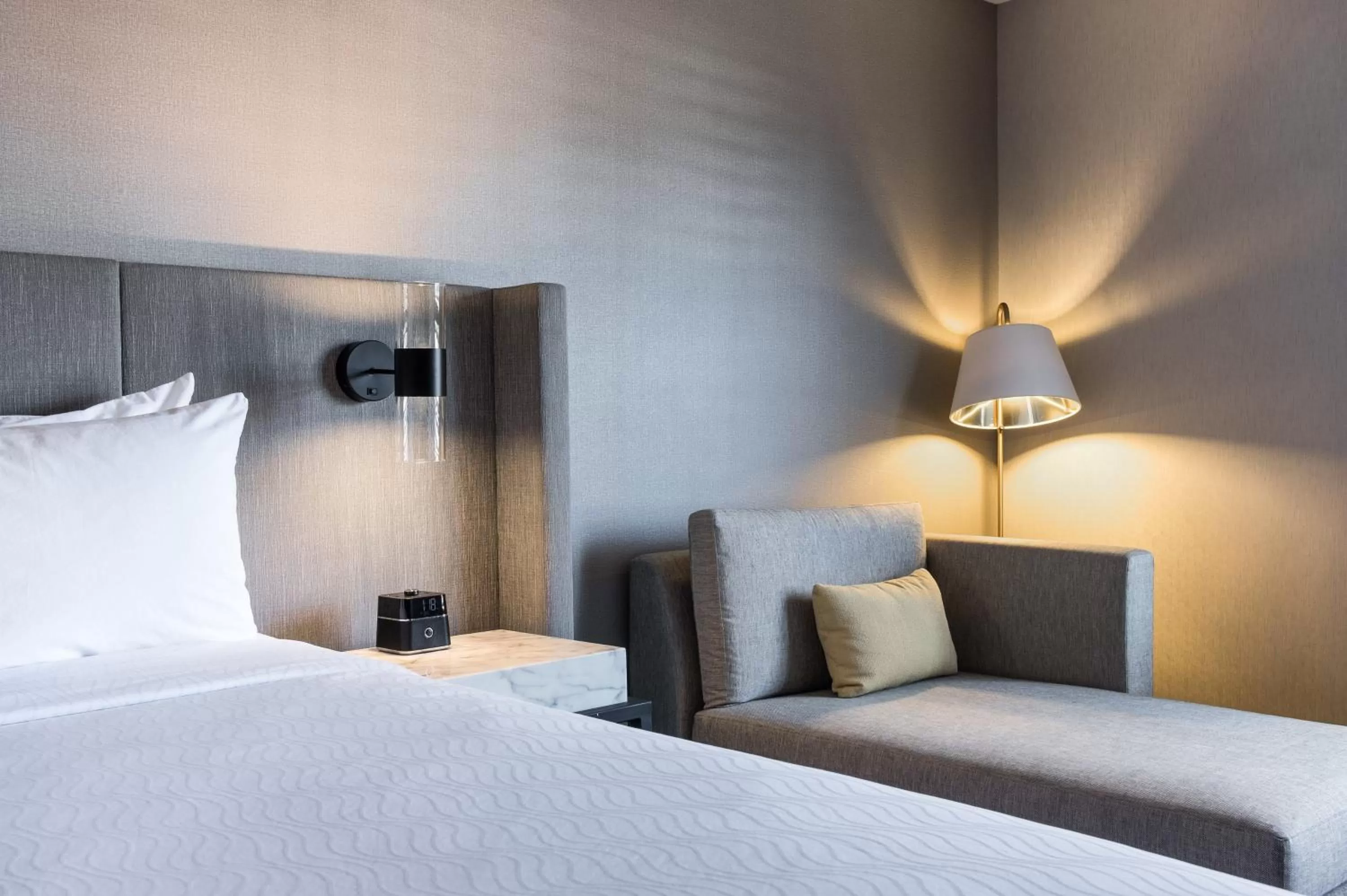 Bed in Hotel Indigo Napa Valley by IHG