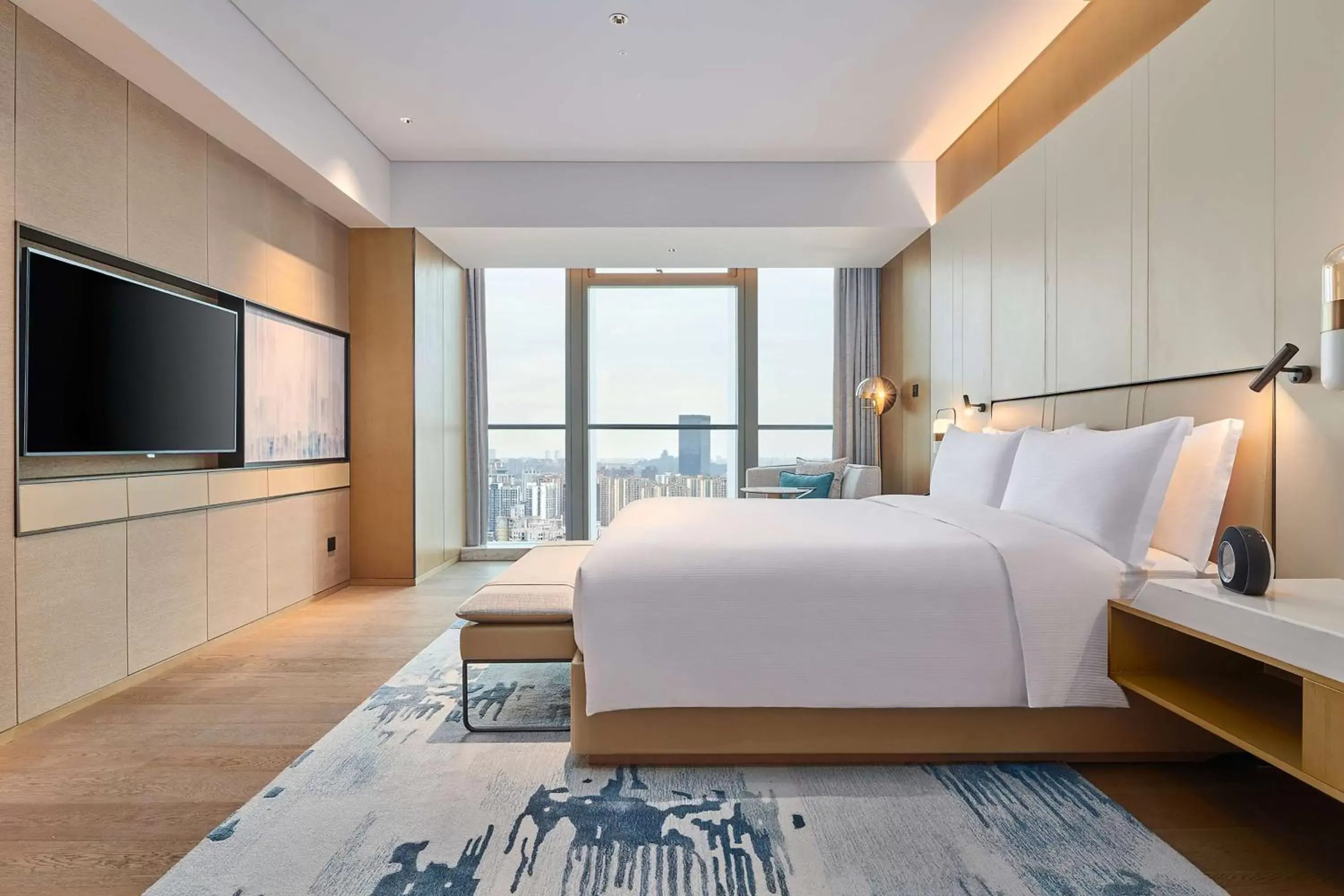 Bed in Hilton Chongqing Liangjiang New Area