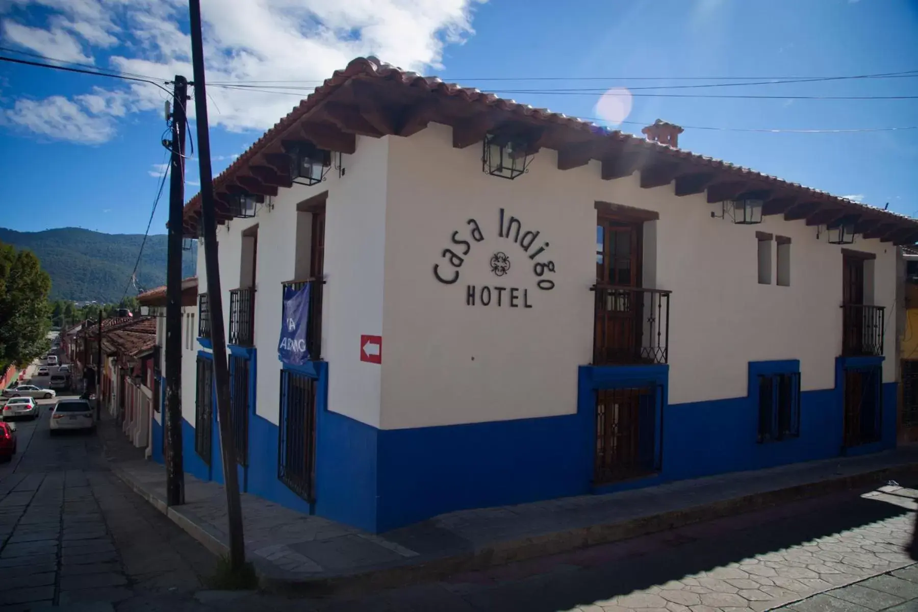 Property Building in Hotel Casa Índigo