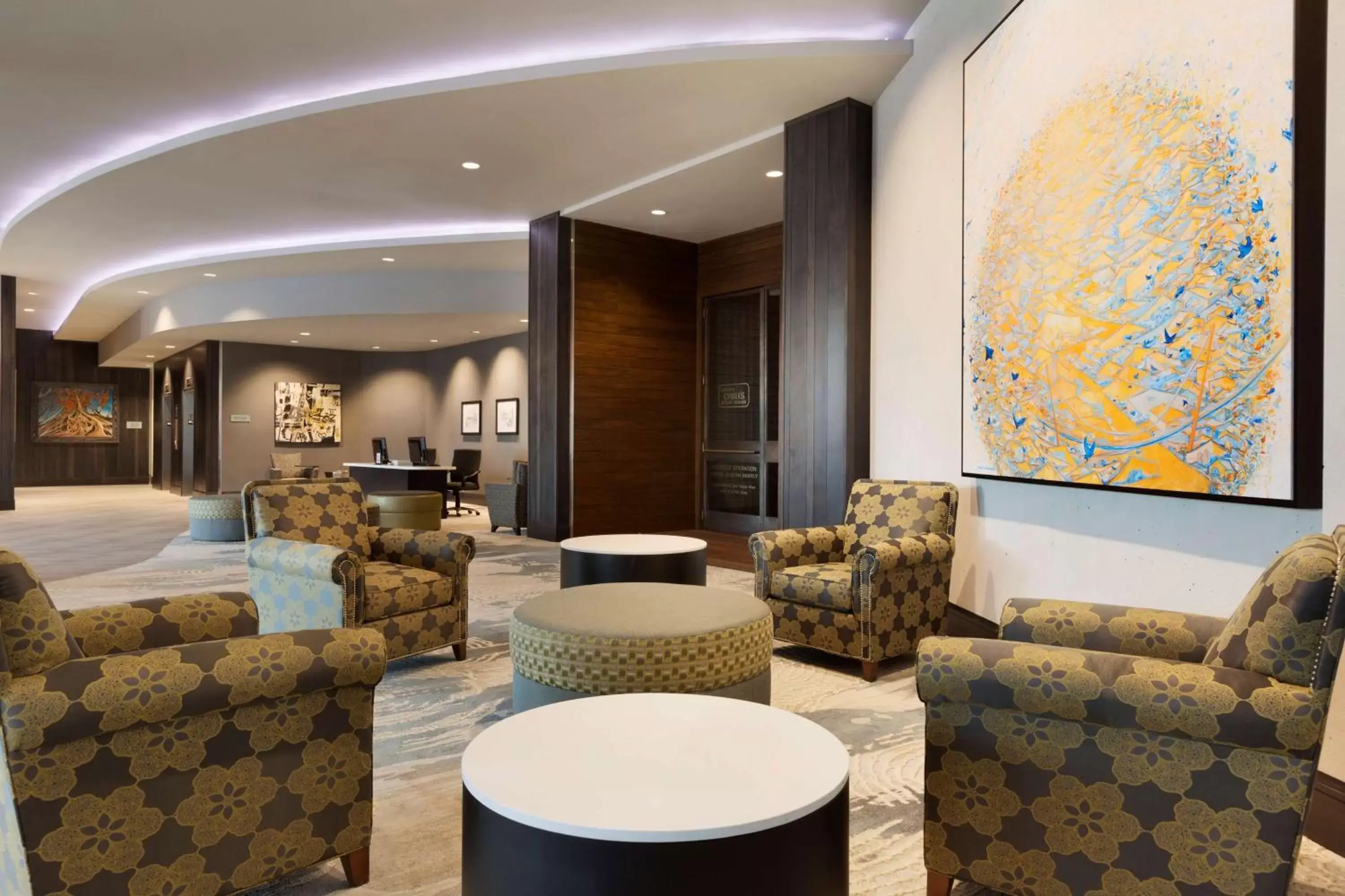 Lobby or reception, Lobby/Reception in Embassy Suites by Hilton Greenville Downtown Riverplace