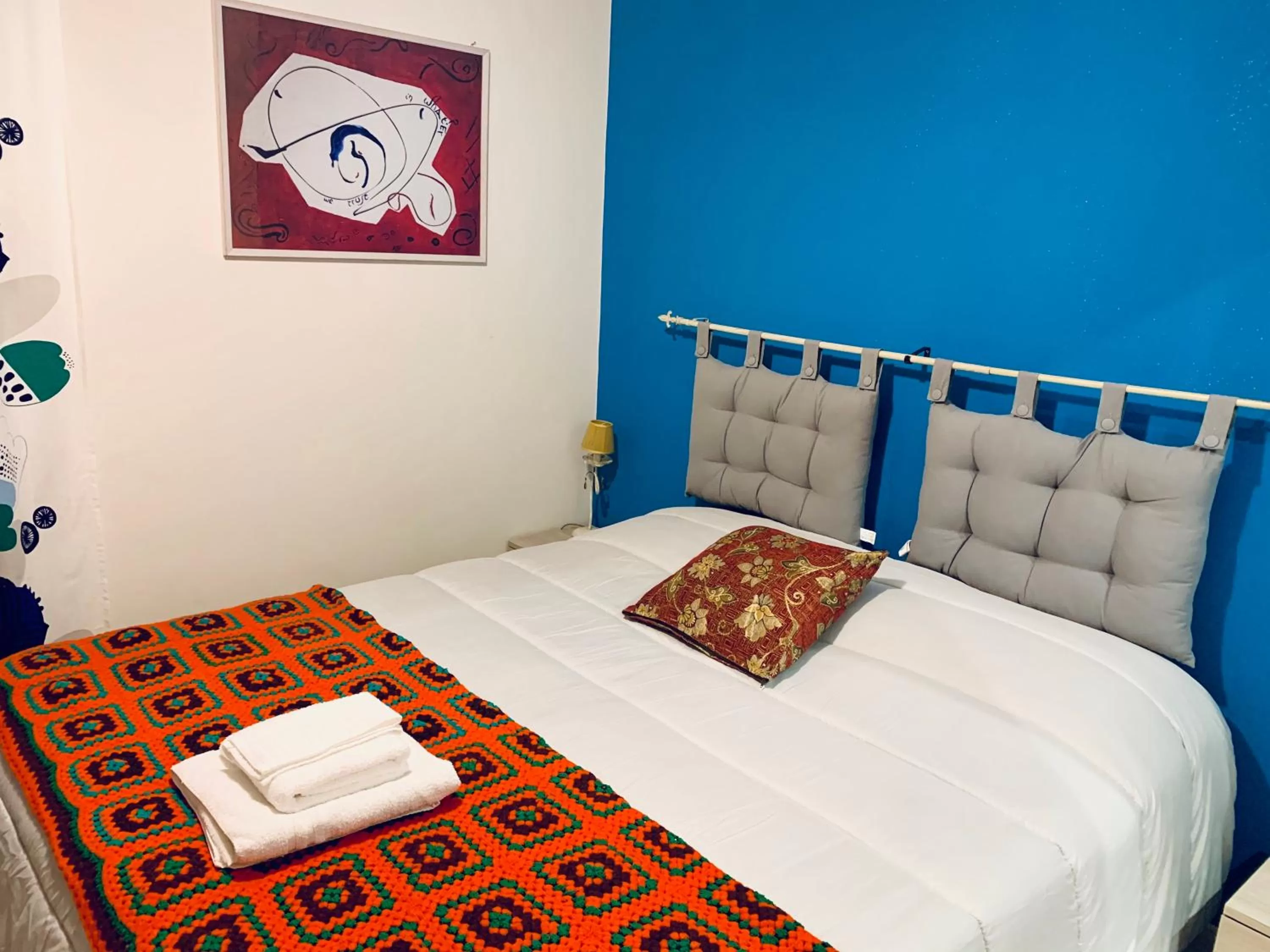 Bed in Mary Louise B&B