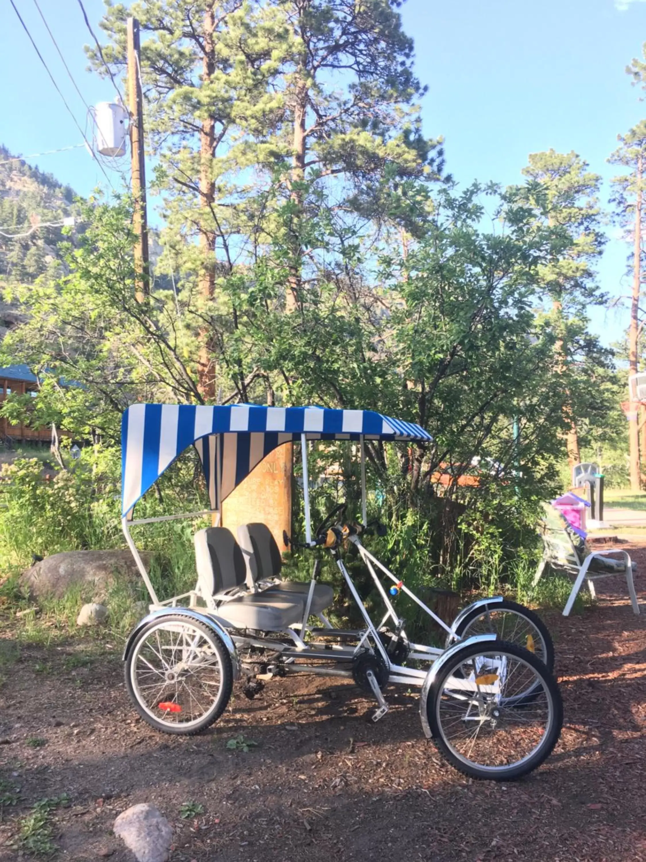 Cycling in Pine Haven Resort