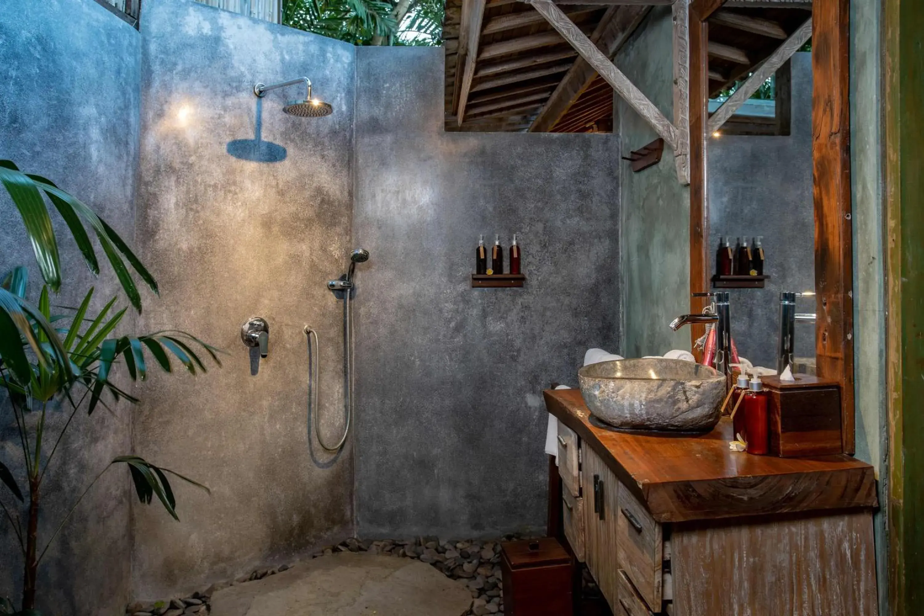 Shower, Bathroom in Arya Villas Ubud