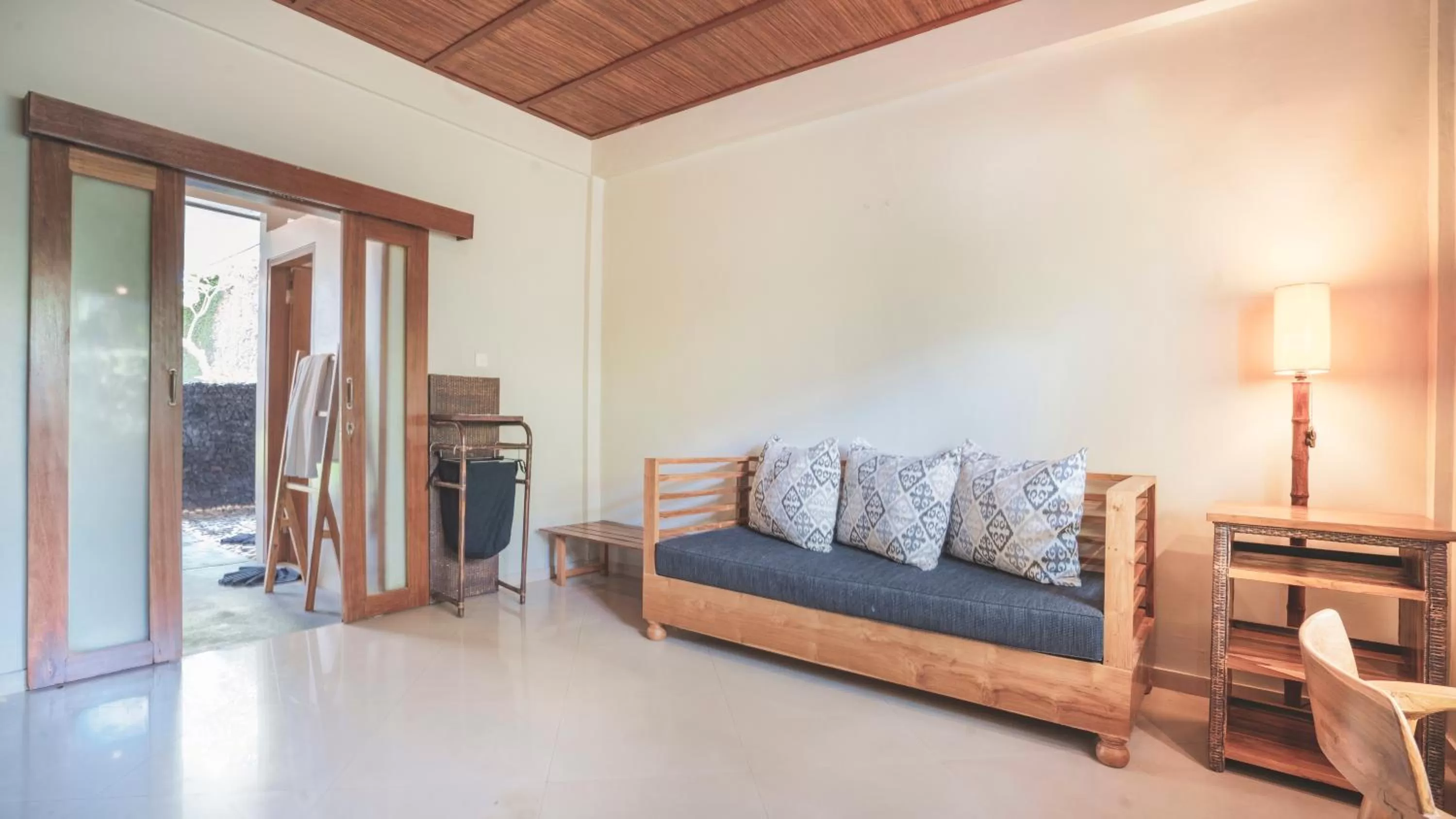 Bed in KajaNe Mua at Ubud Bali