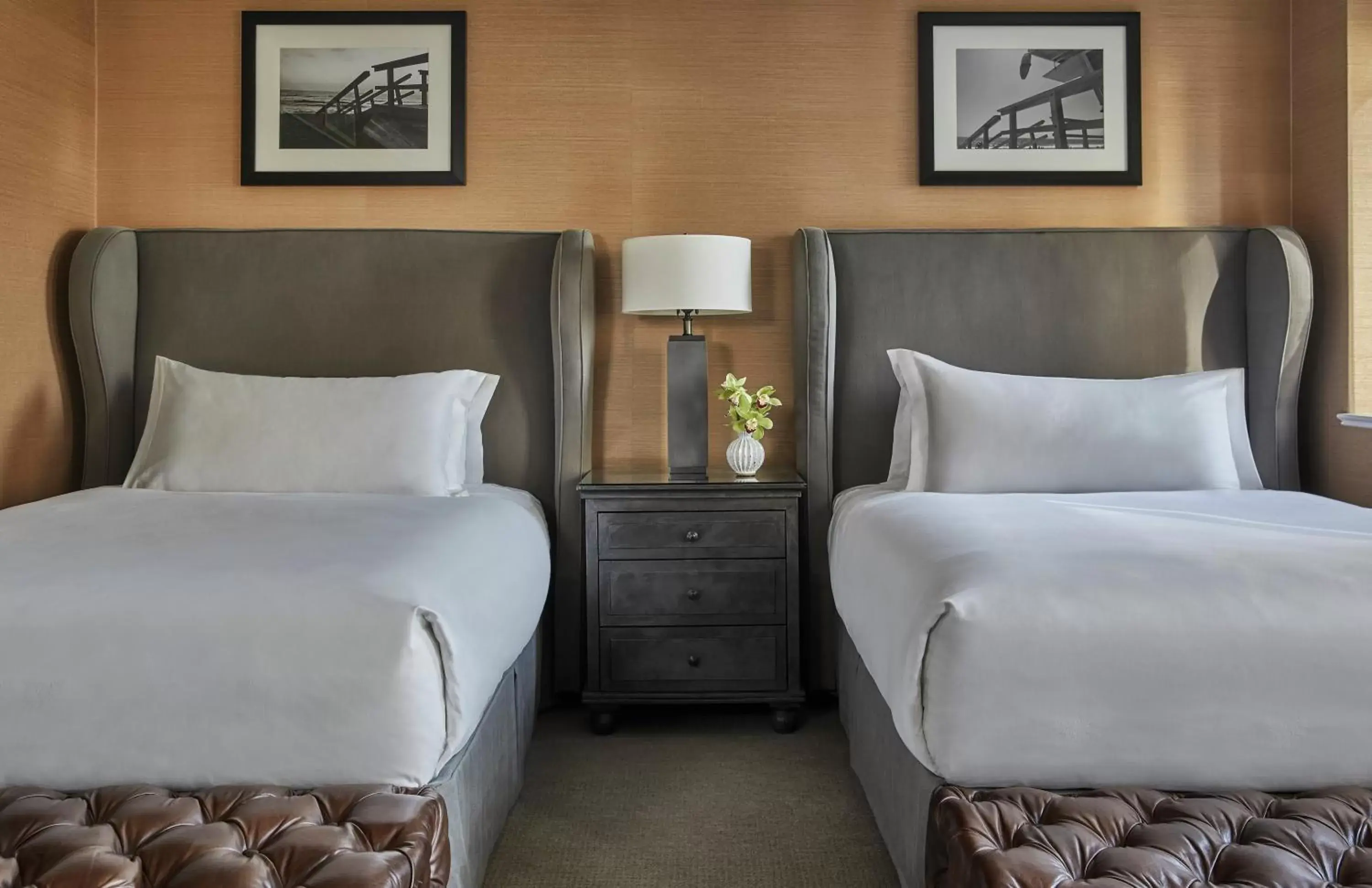 Bed in Fairmont Miramar Hotel & Bungalows