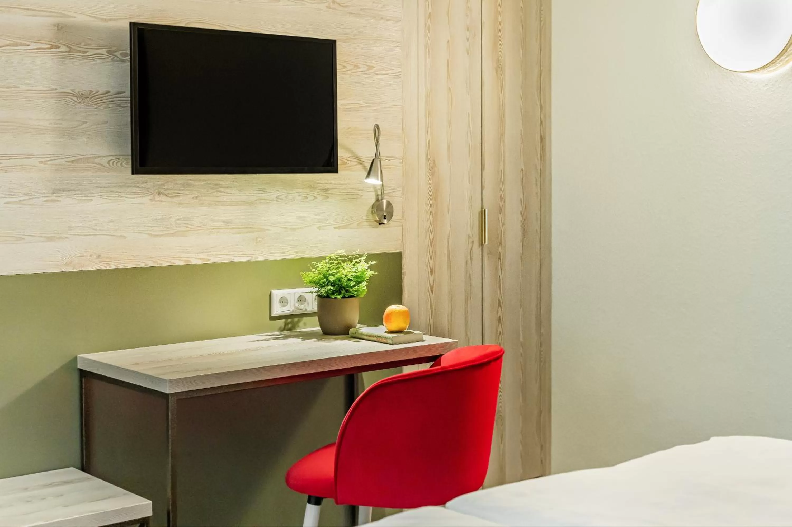 Photo of the whole room, Bed in Hotel Forsthaus