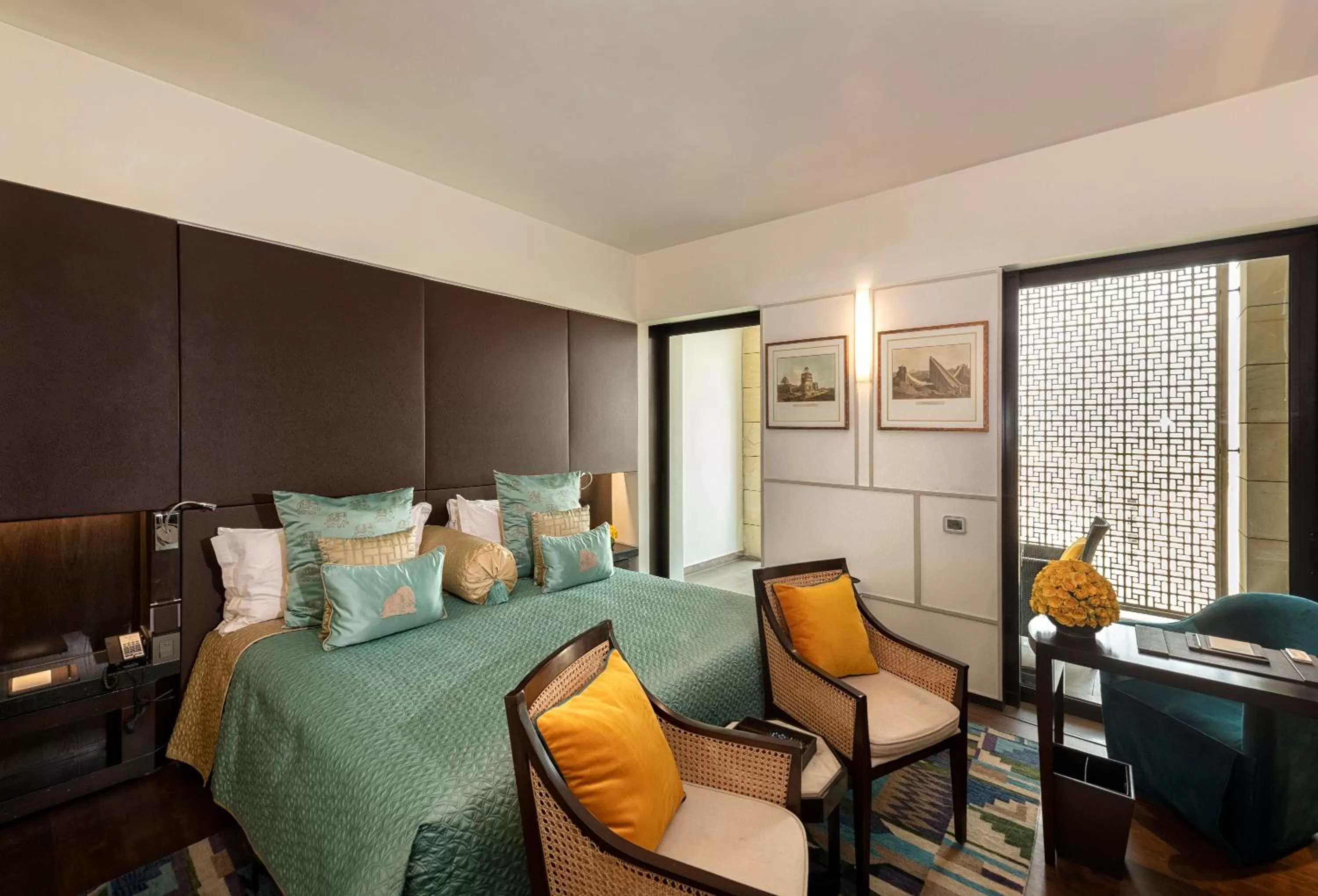 Photo of the whole room, Bed in The Lodhi – A member of The Leading Hotels Of The World