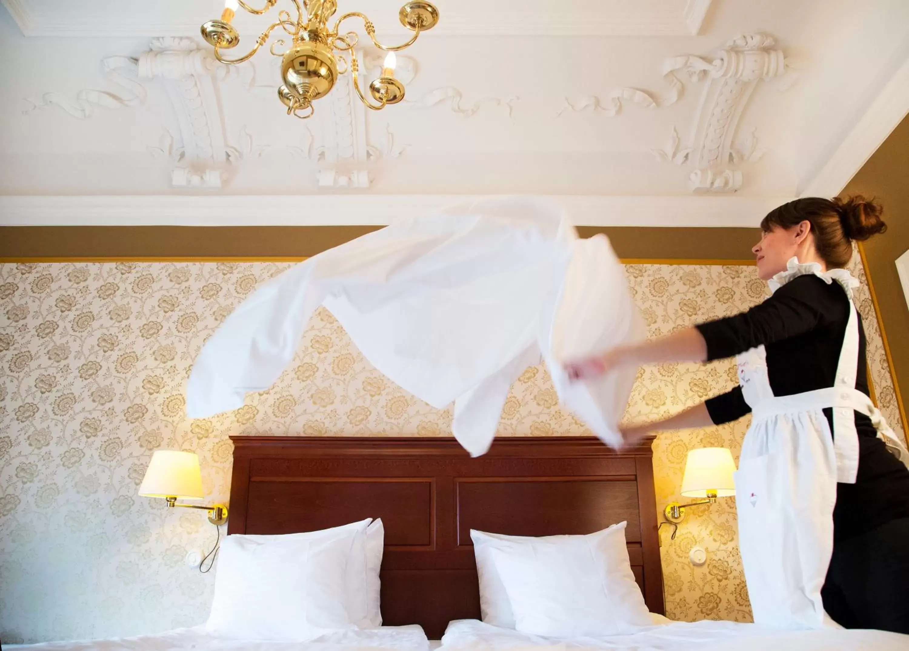 Staff, Bed in Grand Hotel Lund