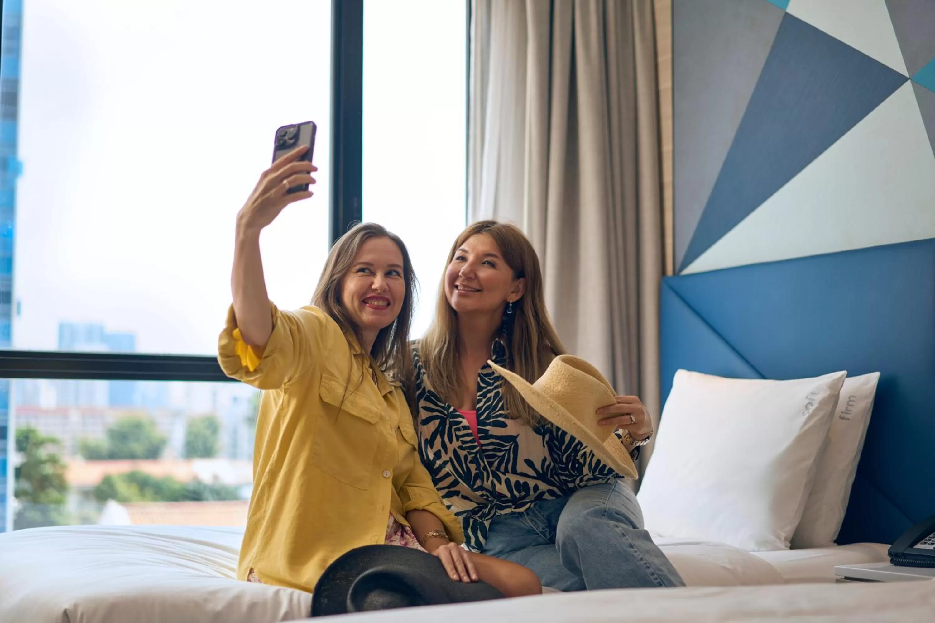 People, Bed in Holiday Inn Express Singapore Serangoon by IHG