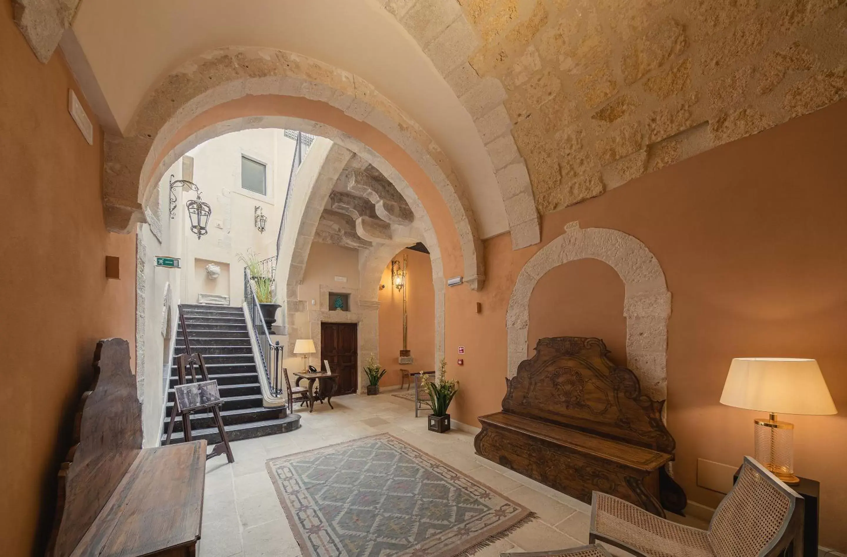 Lobby or reception in Algilà Ortigia Charme Hotel