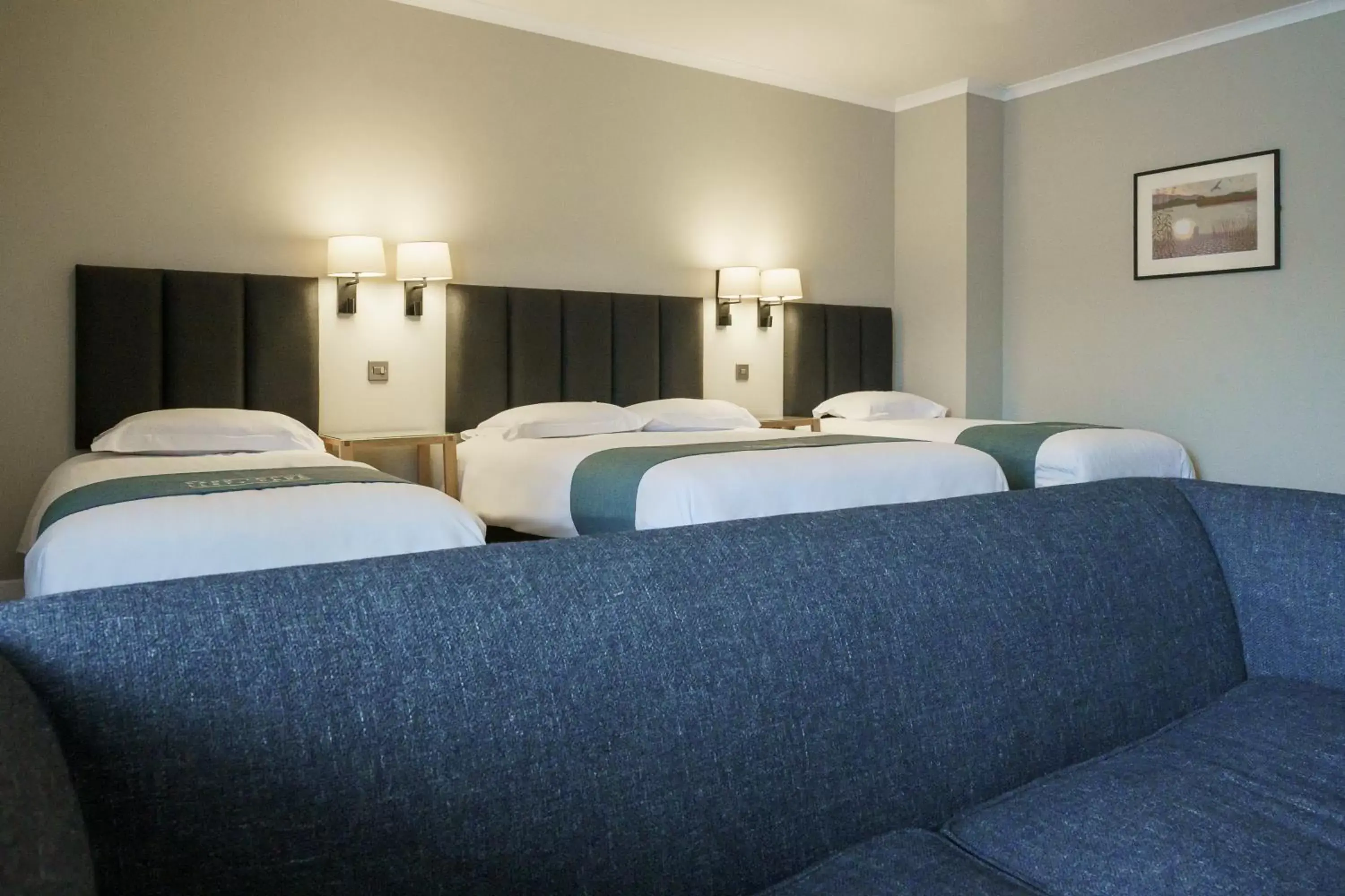 Bed in Aberystwyth Park Lodge Hotel