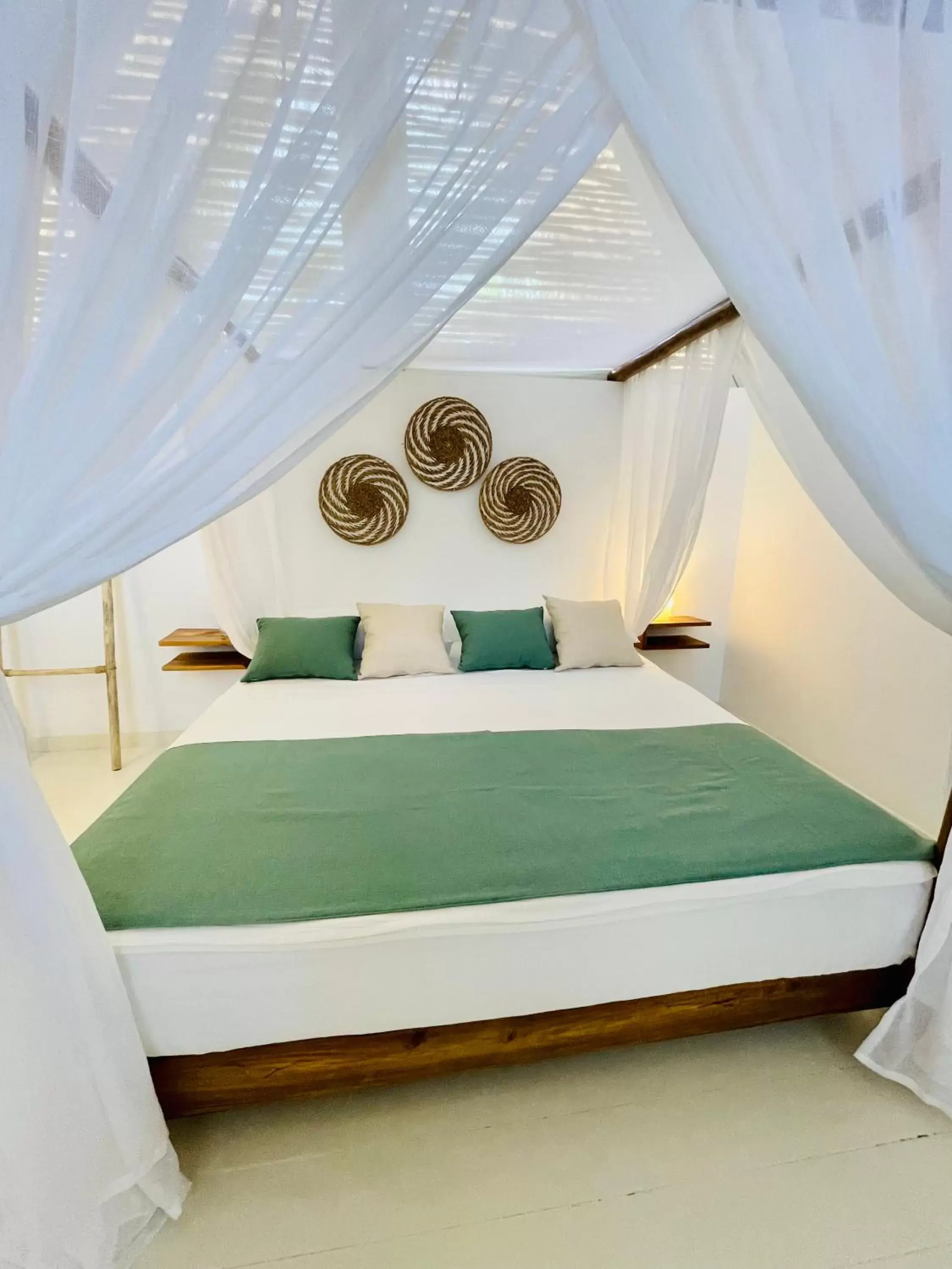 Bed in Leeloo Boutique Hotel