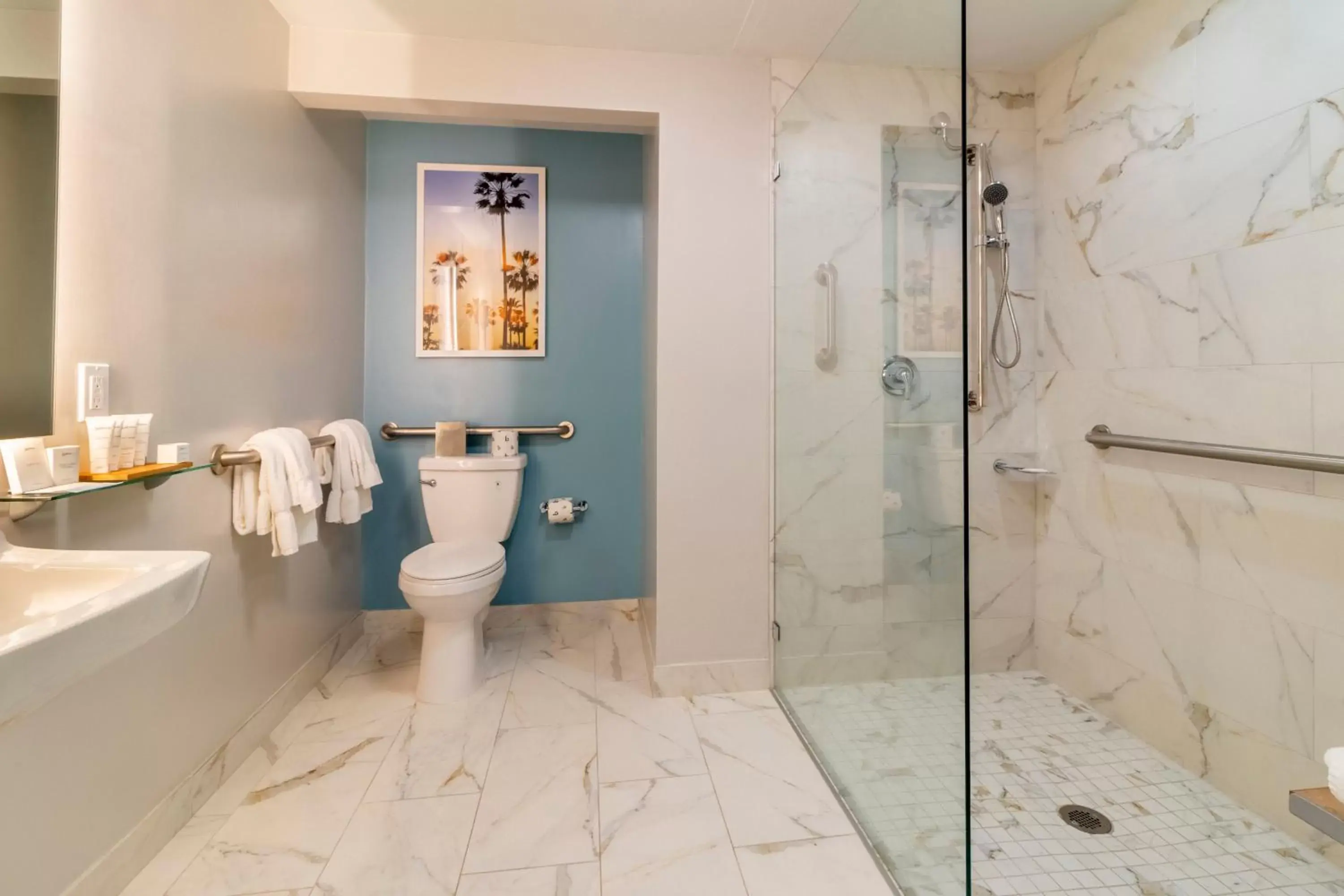 Shower, Bathroom in Radisson Resort Miami Beach