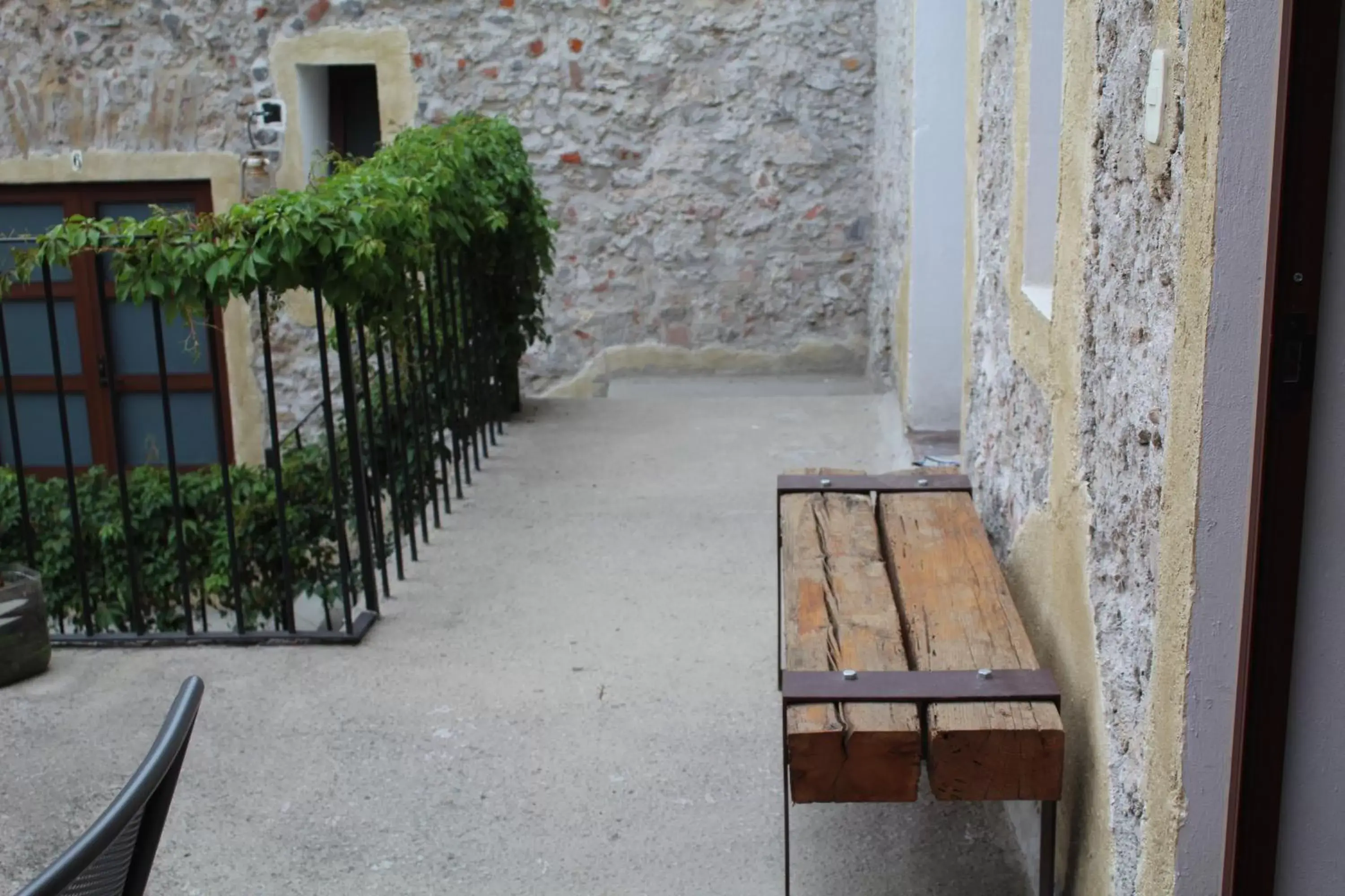 Patio in Hotel el Descanso Barrio del Artista