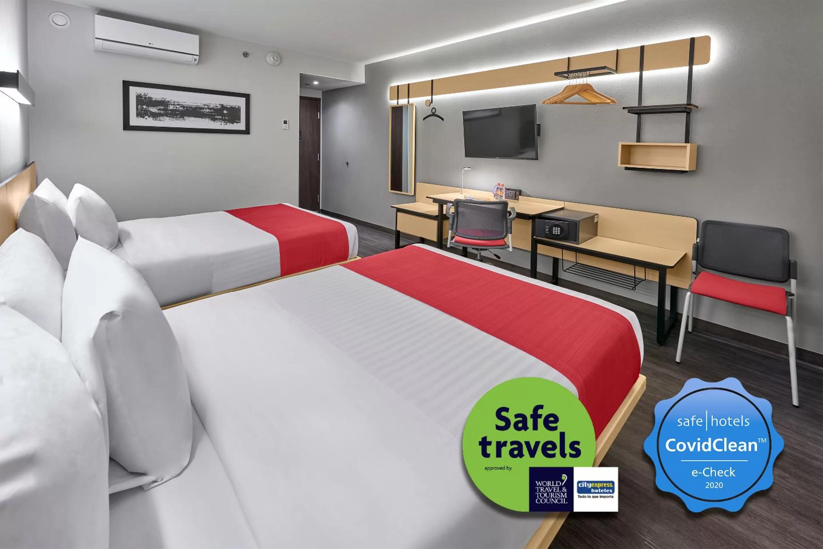 Bedroom, Bed in City Express by Marriott Ciudad de México La Villa